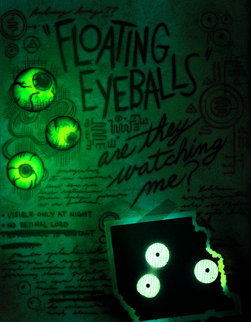 Floating Eyeballs r/gravityfalls