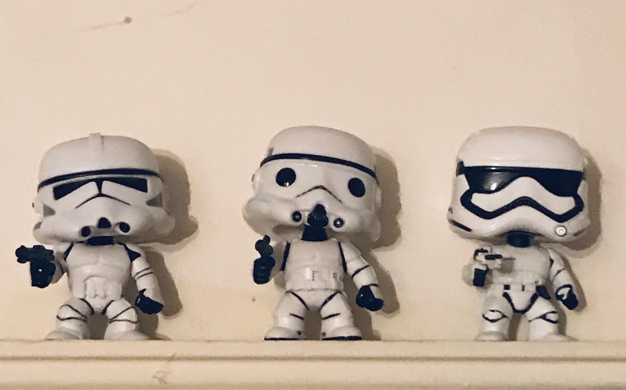 AFPC Day 20 Evolution of the Stormtrooper, Funko style.... r