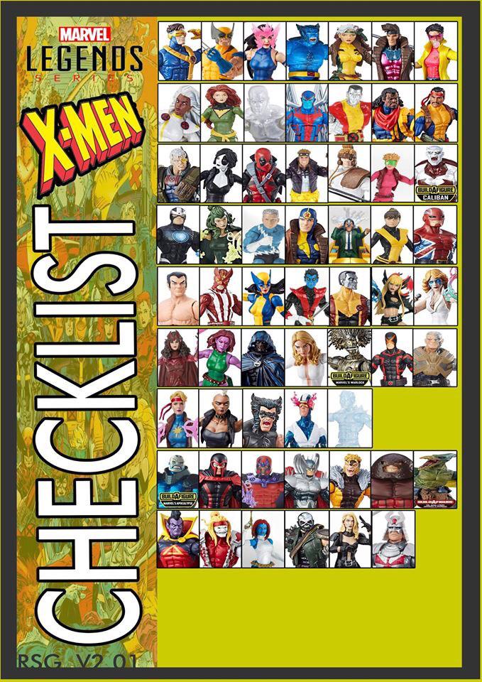 I was thinking of collecting the XMen Marvel Legends. Then I saw this