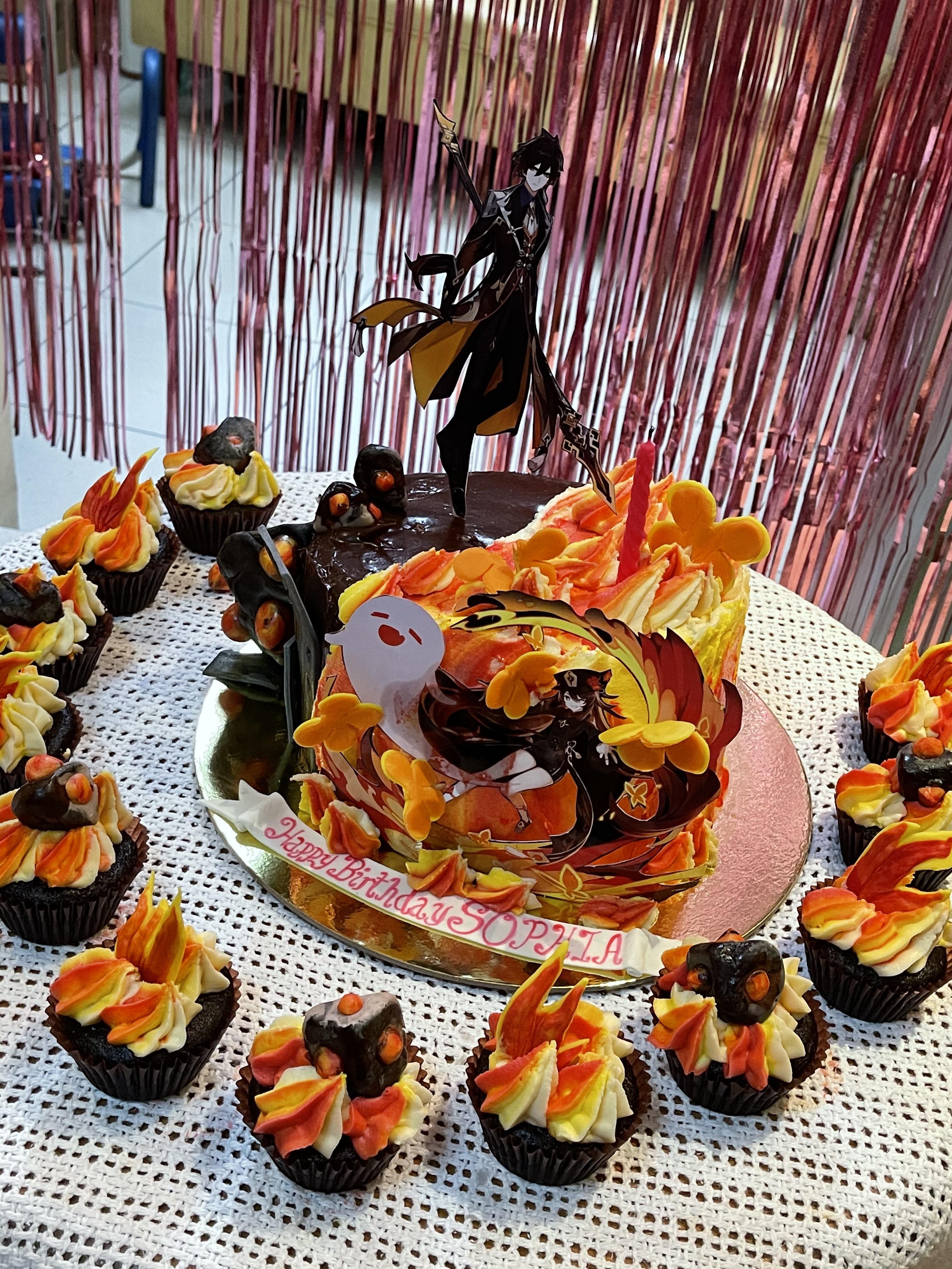 Funeral themed birthday cake??!!! My family really knows my love for