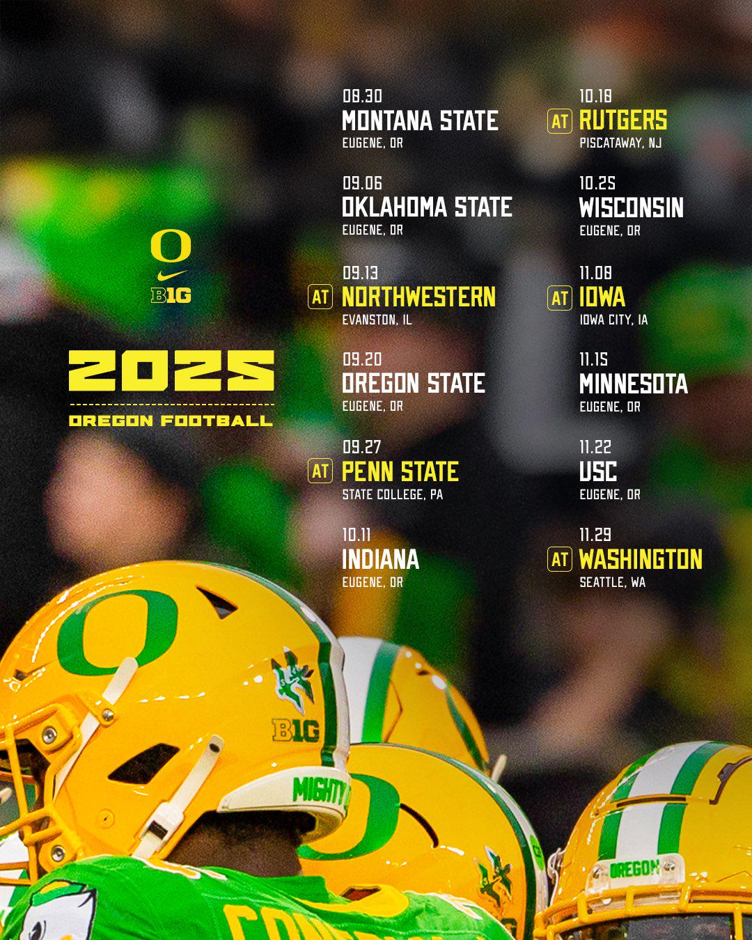 2025 Schedule r/ducks 2025 Schedule r/ducks