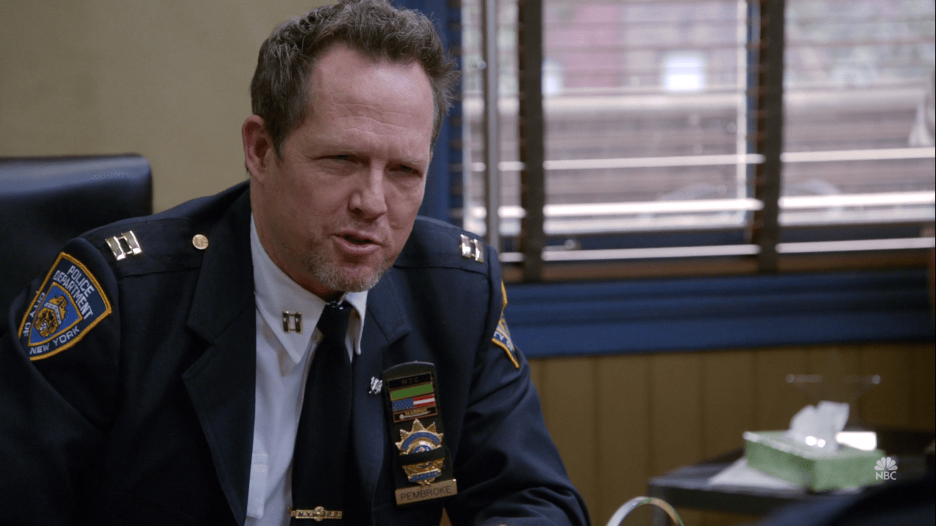 In Brooklyn NineNine, when "The Vulture" is the captain of the