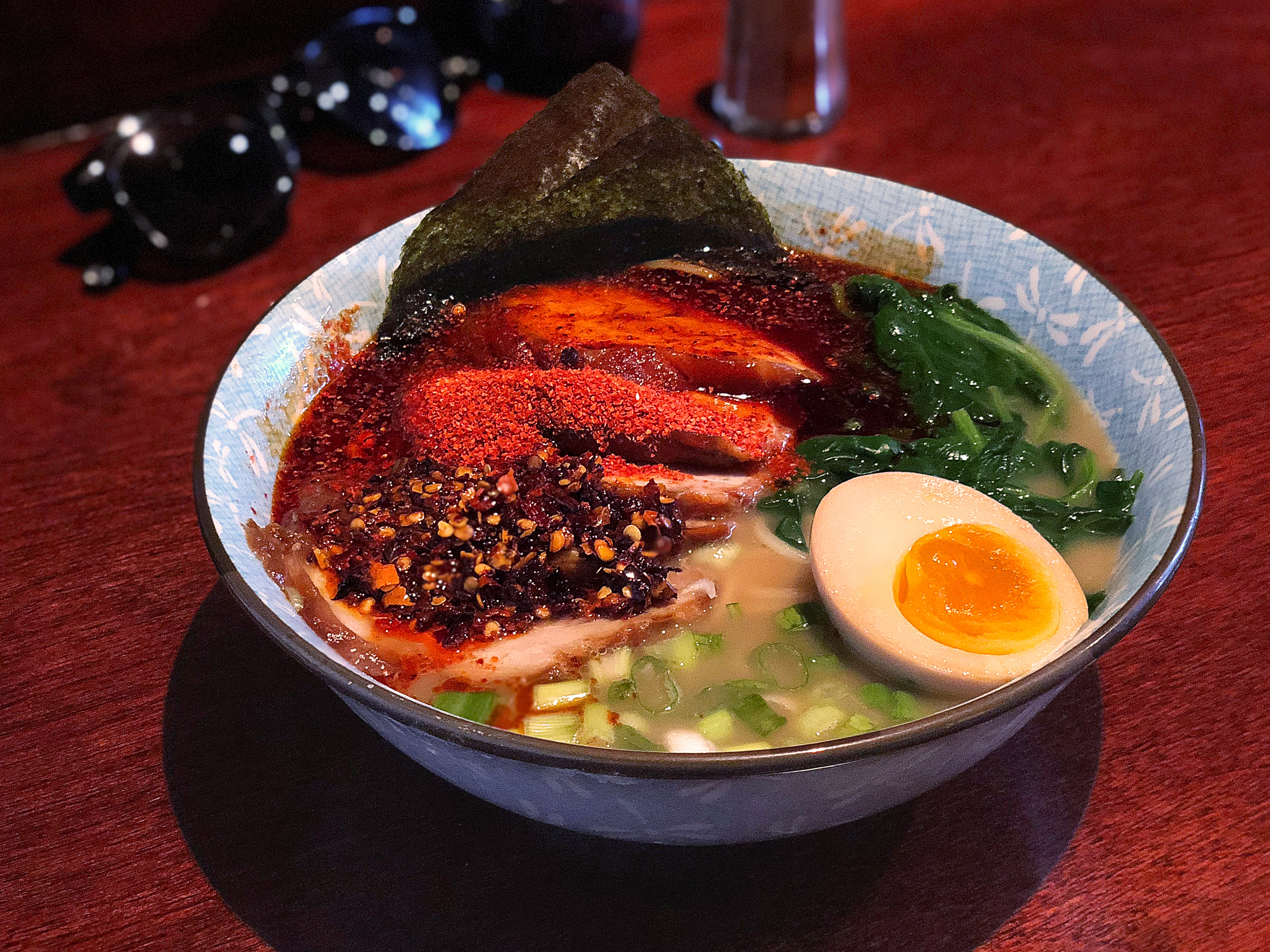 Jigoku Hell Special (level 3 spicy), Uchi Ramen—Reno, NV r/ramen