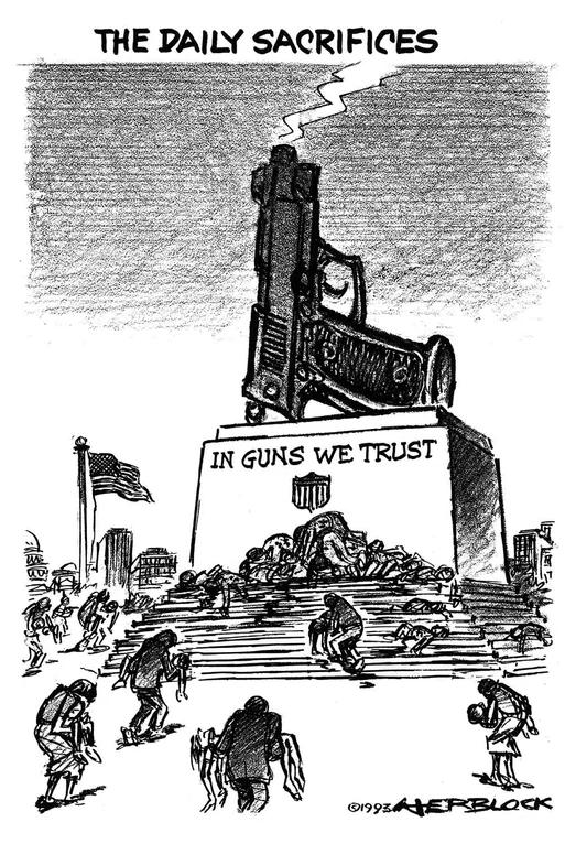 “In Guns We Trust” USA, 1993 Images