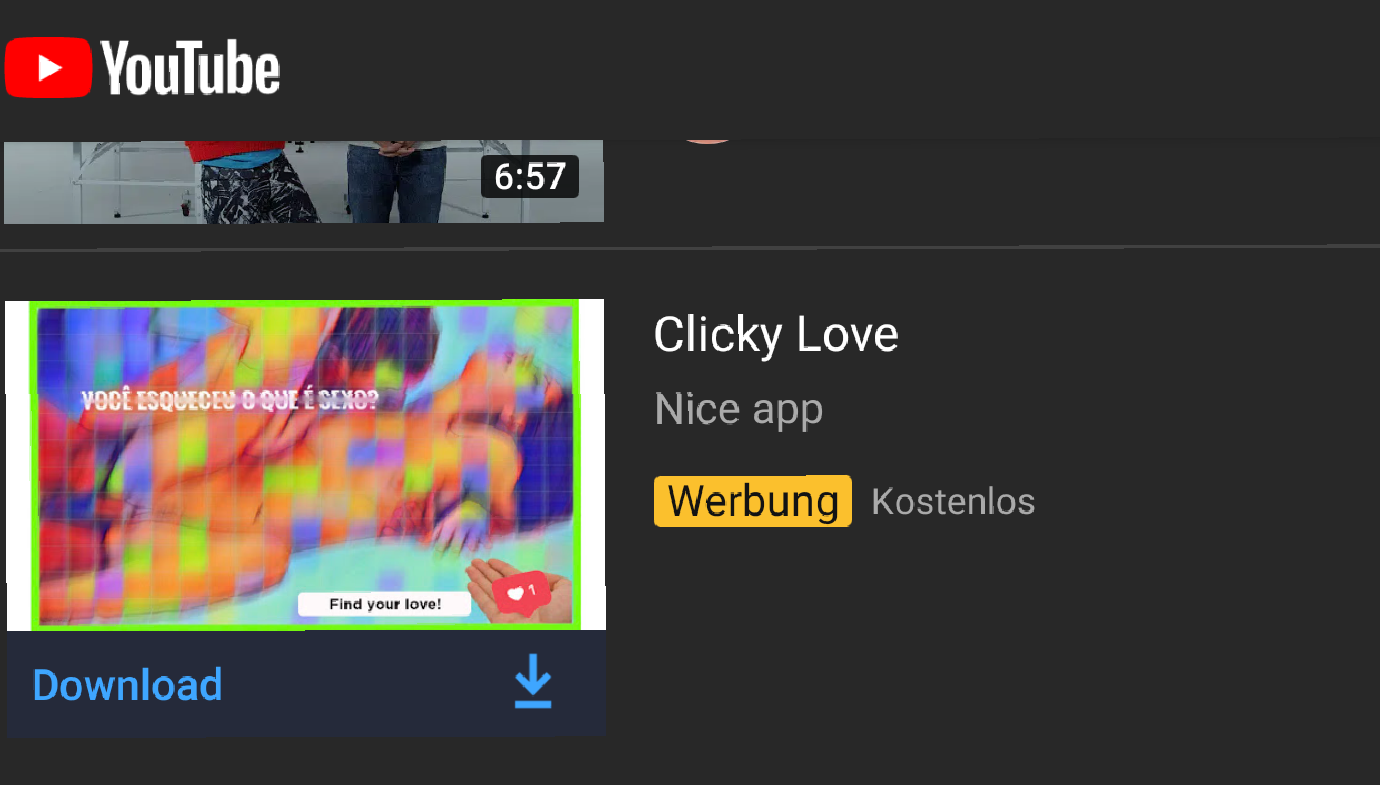 YouTube ads are getting worse (NSFW!) r/mildlyinfuriating