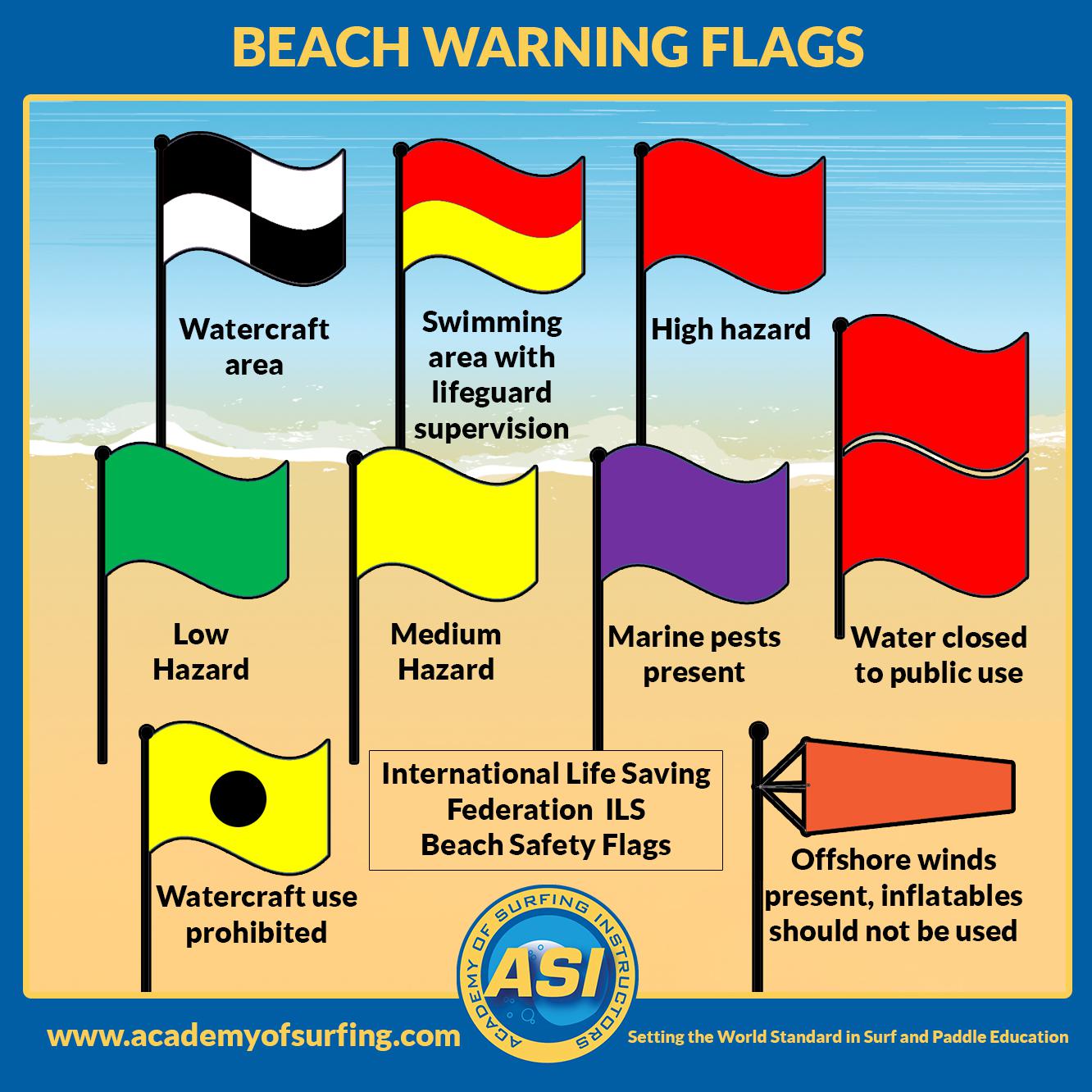 Flags at the beach r/coolguides