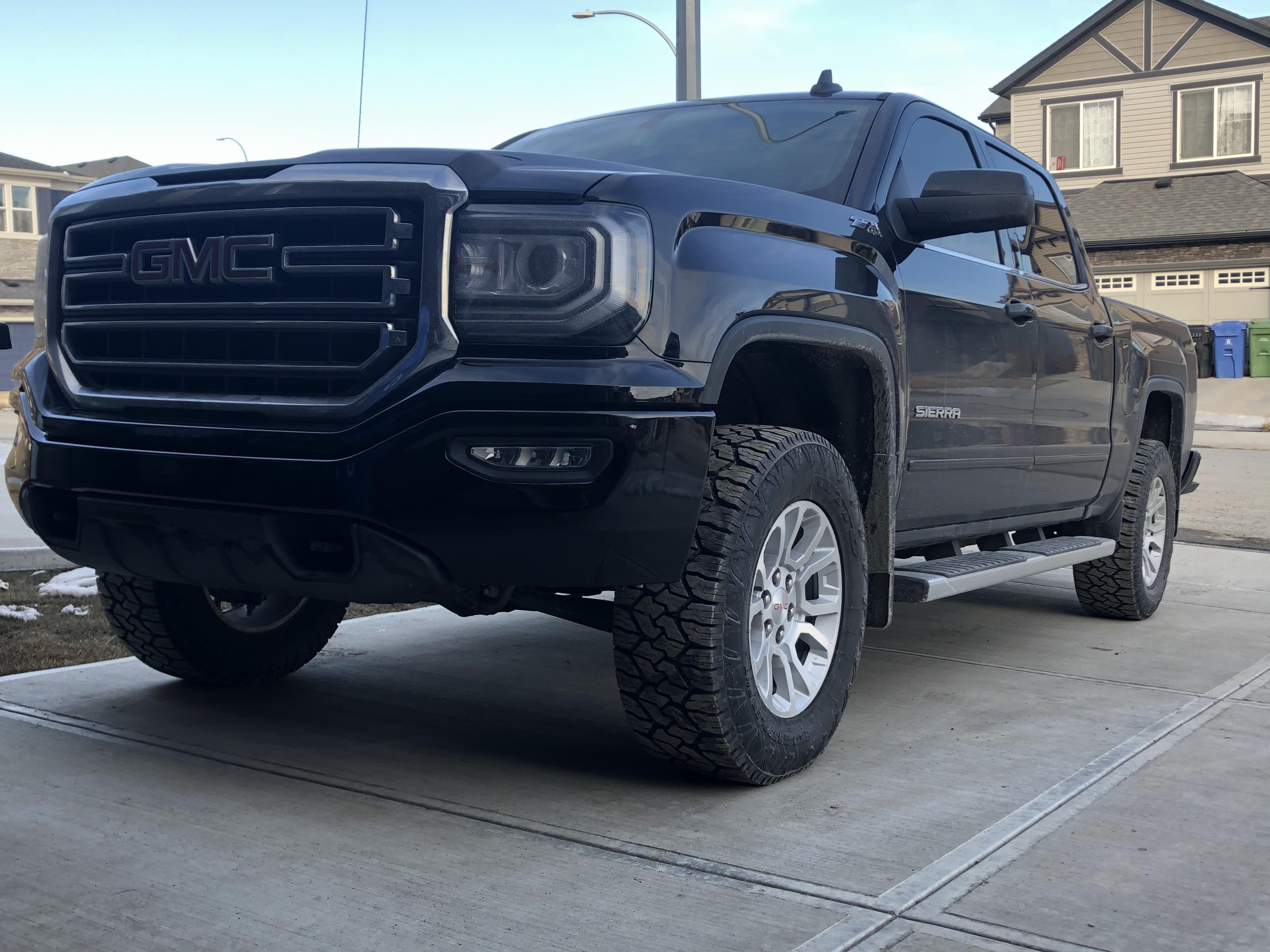 Decided to vinyl wrap the chrome bumpers, let’s see how long it lasts