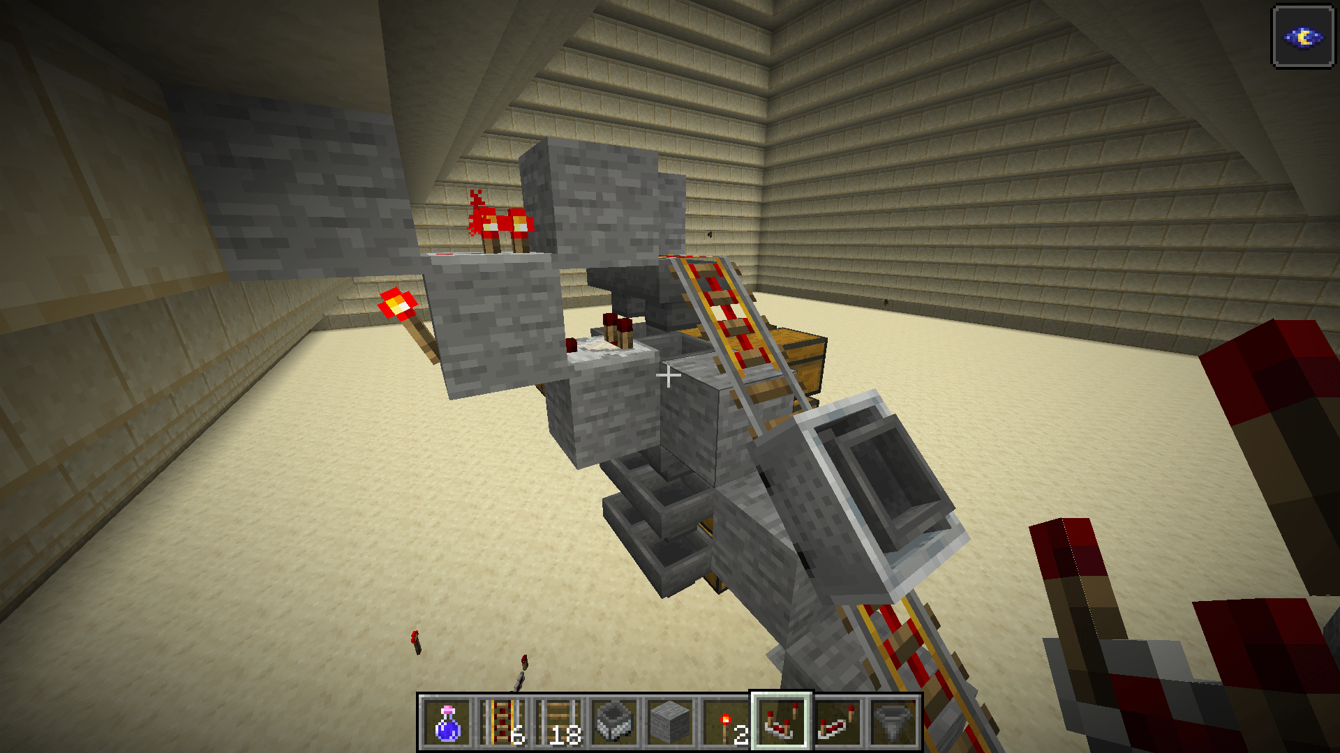 Why doesnt the minecart stay to unload? it only drops one item each