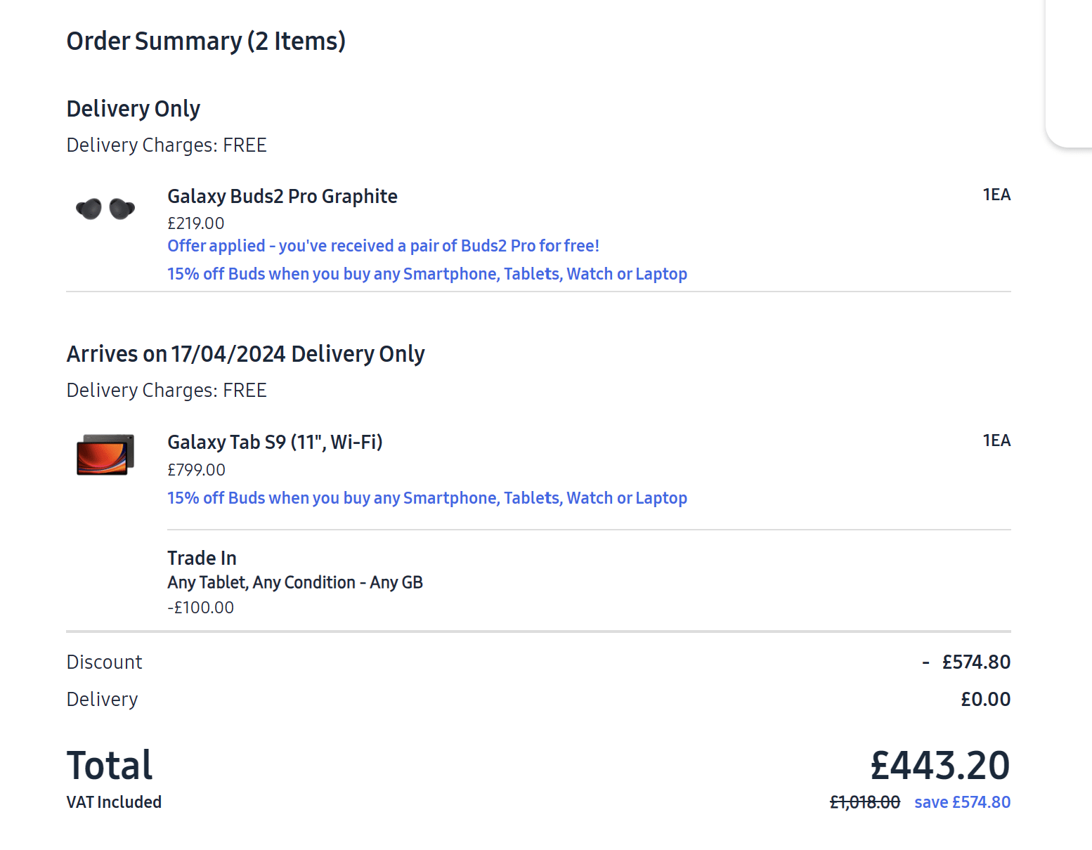 Is this a steal or what? (100 off for trading in a 12 year old ipad i