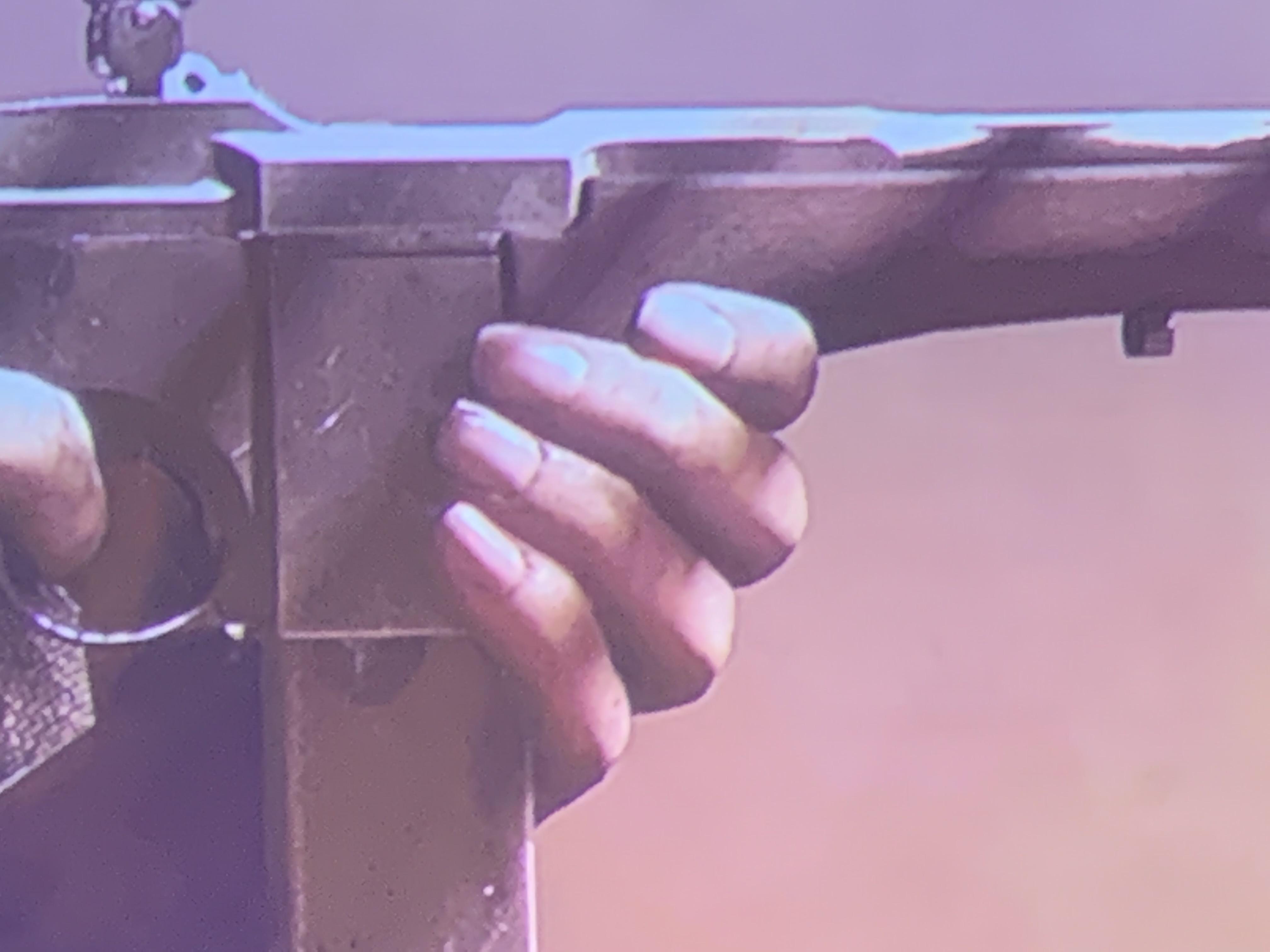 Is it just me or does the art for the C96 Trench Carbine’s character