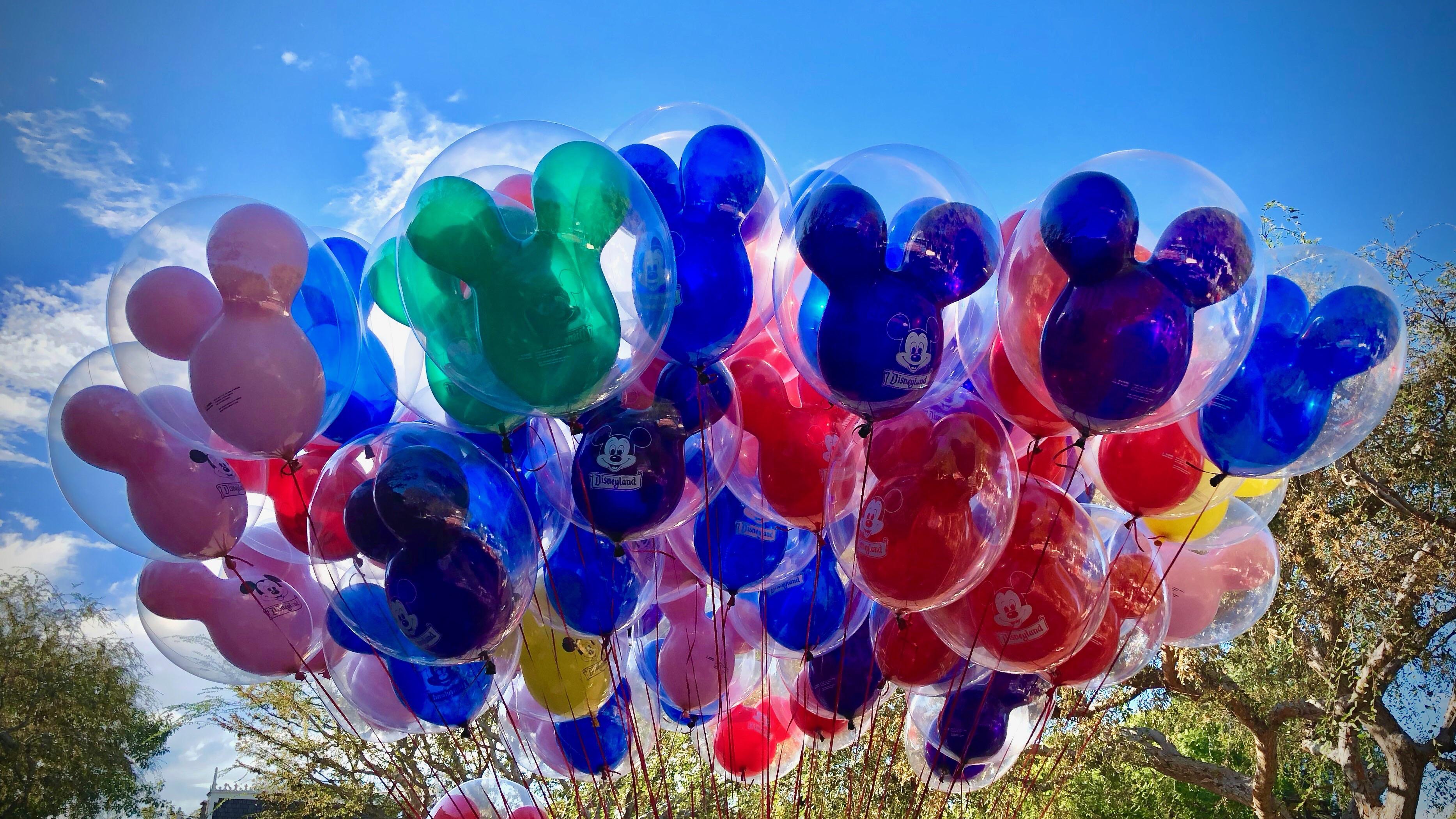 Favorite picture of the Original Disneyland Balloons. Pure happiness