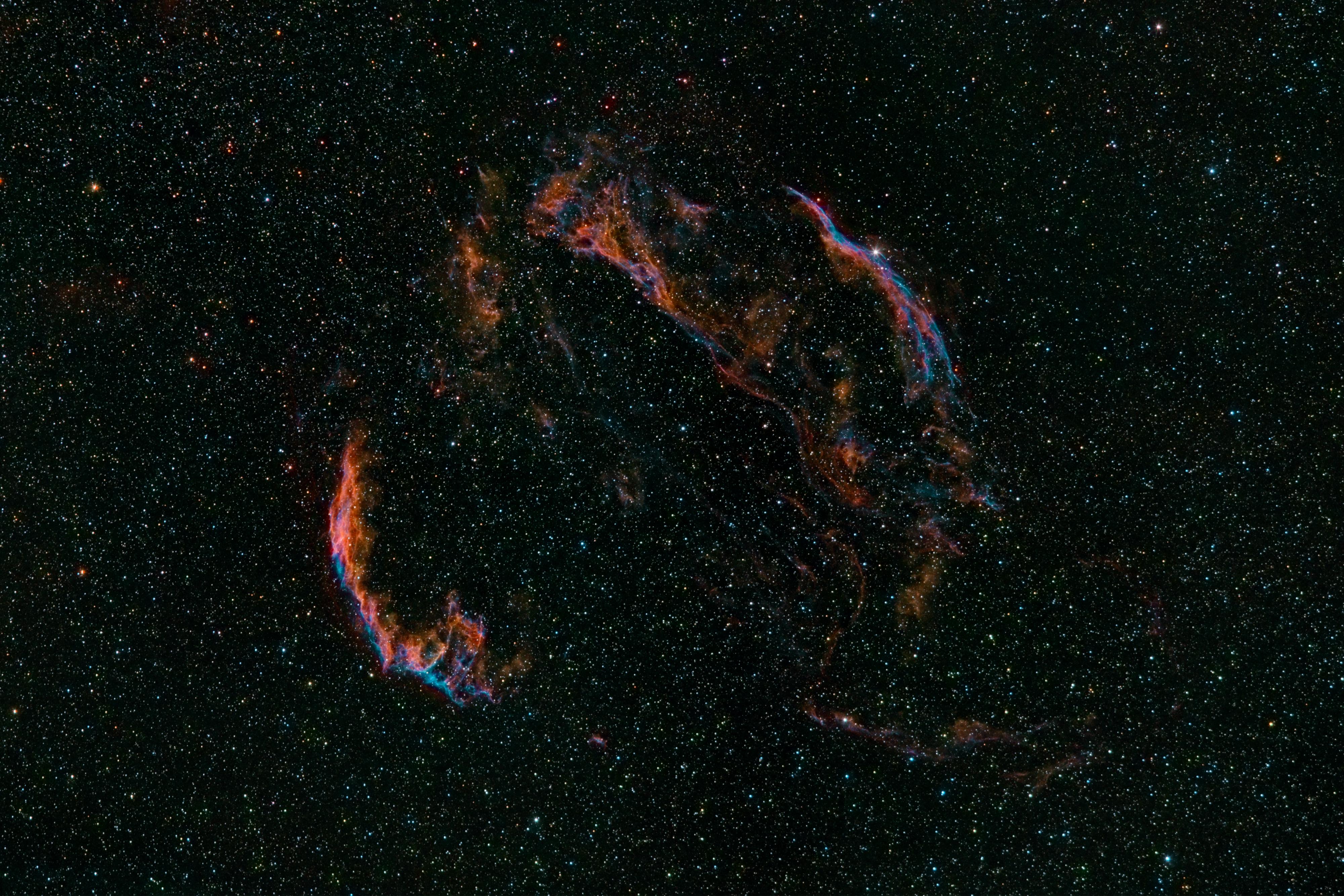 Caldwell 34 / Veil Nebula in Narrowband r/astrophotography
