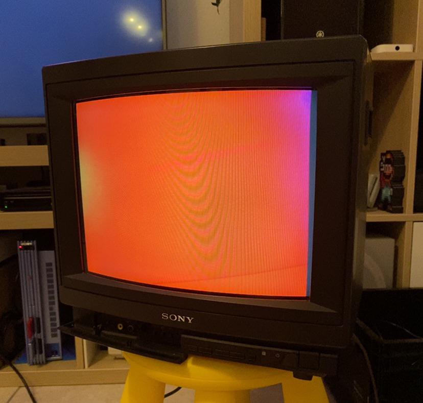 Hey everyone. I recently got this Sony KVM14D CRT Television for my