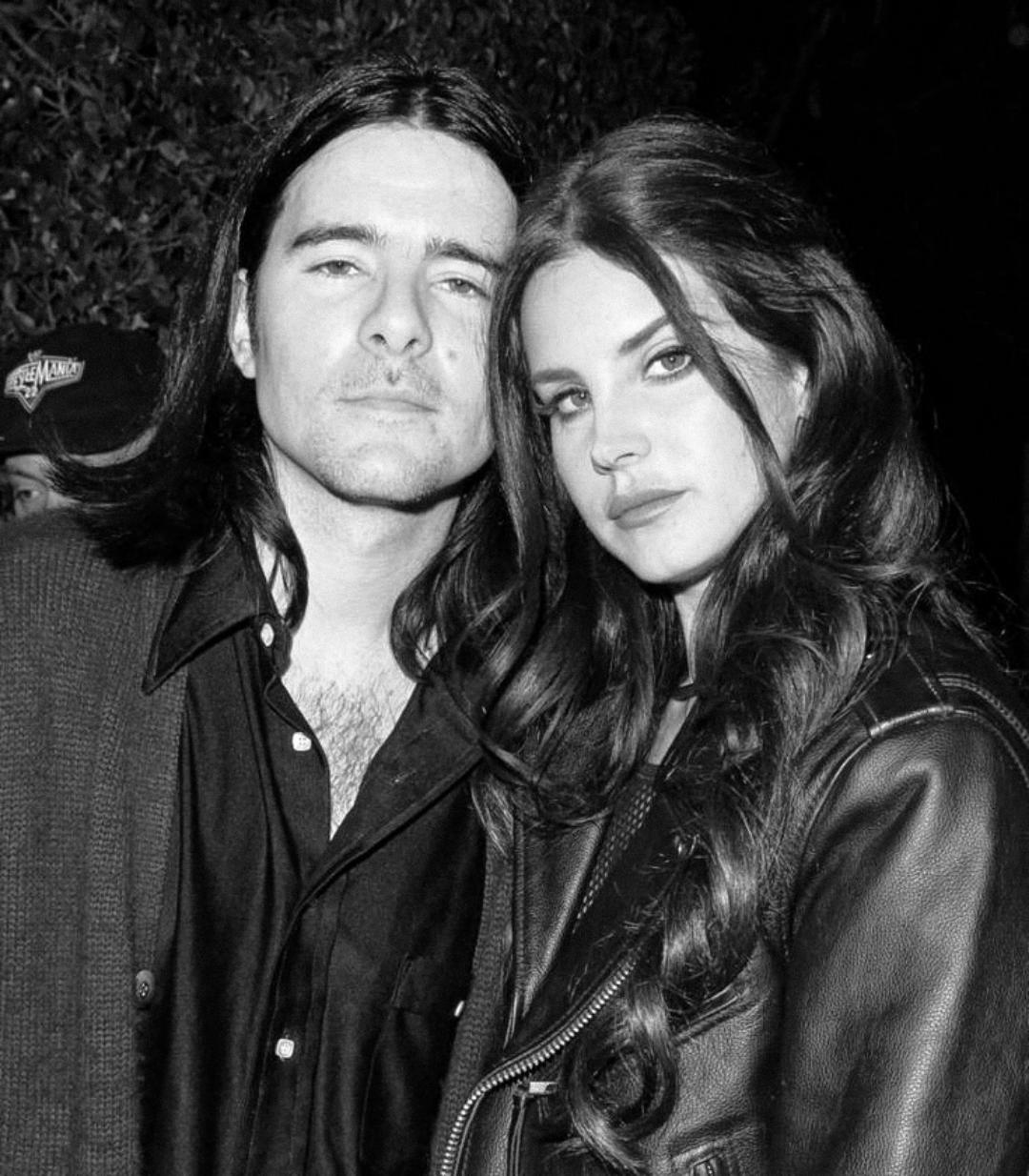 Lana and Barrie James in Nylon Magazine party, November 2013🤍 lanadelrey