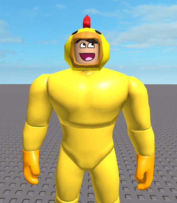 buff telamon in a chicken suit r/roblox