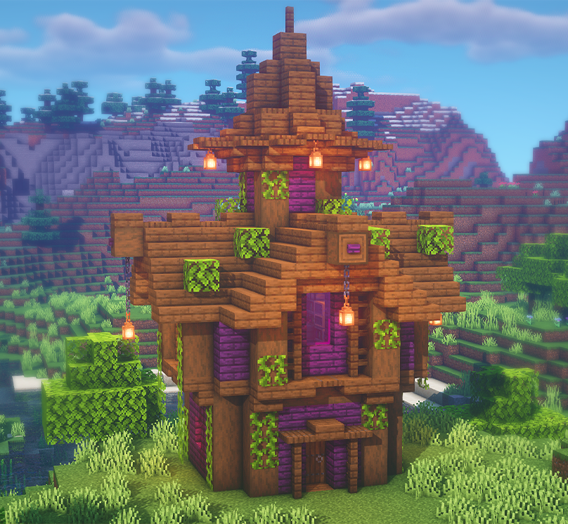 I built a Enchanting House! r/Minecraftbuilds