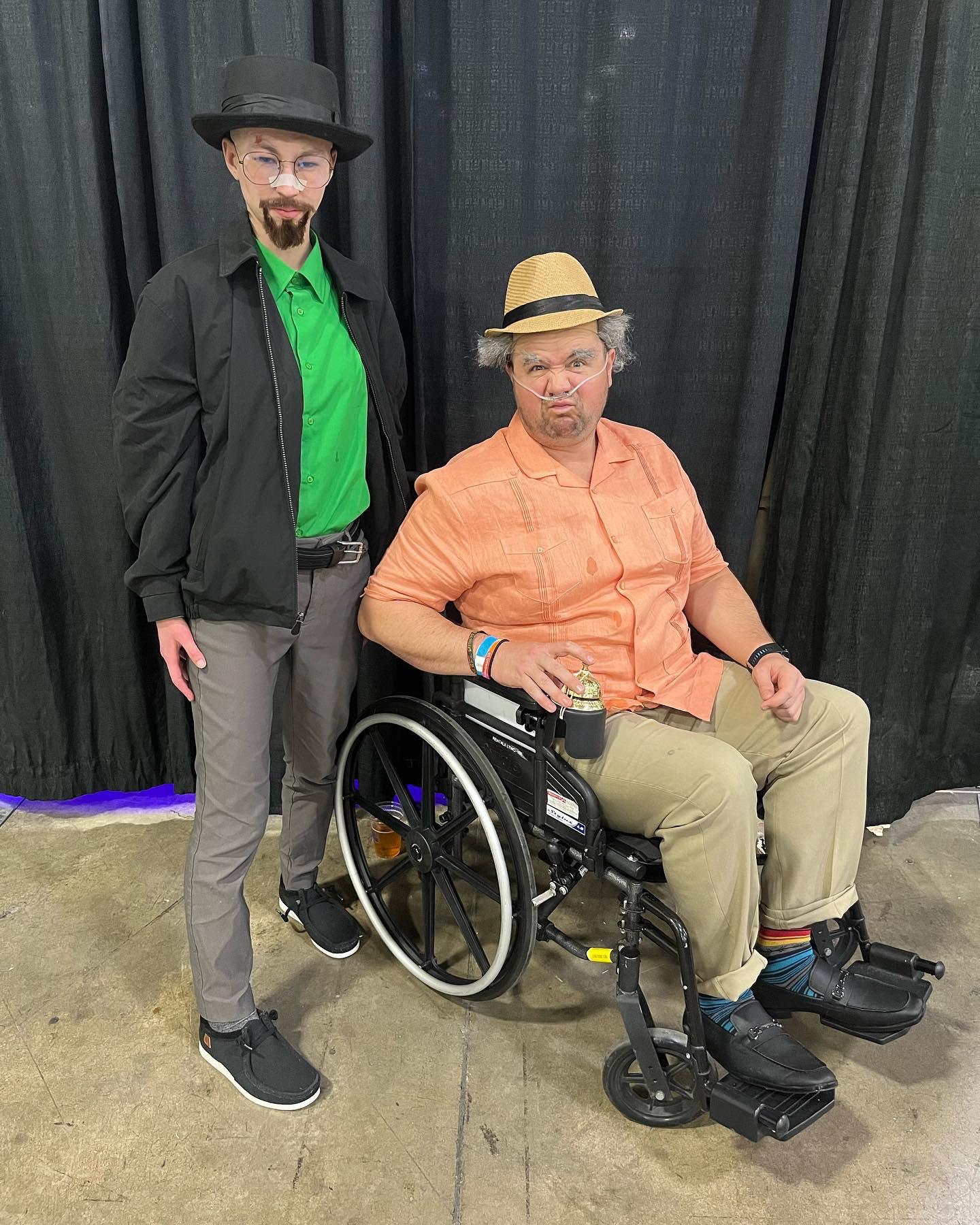 Caught Walt and Hector at Comic Con r/betterCallSaul