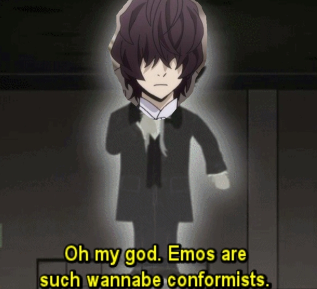 Watching the South Park episode where the goth kids summon the ghost of