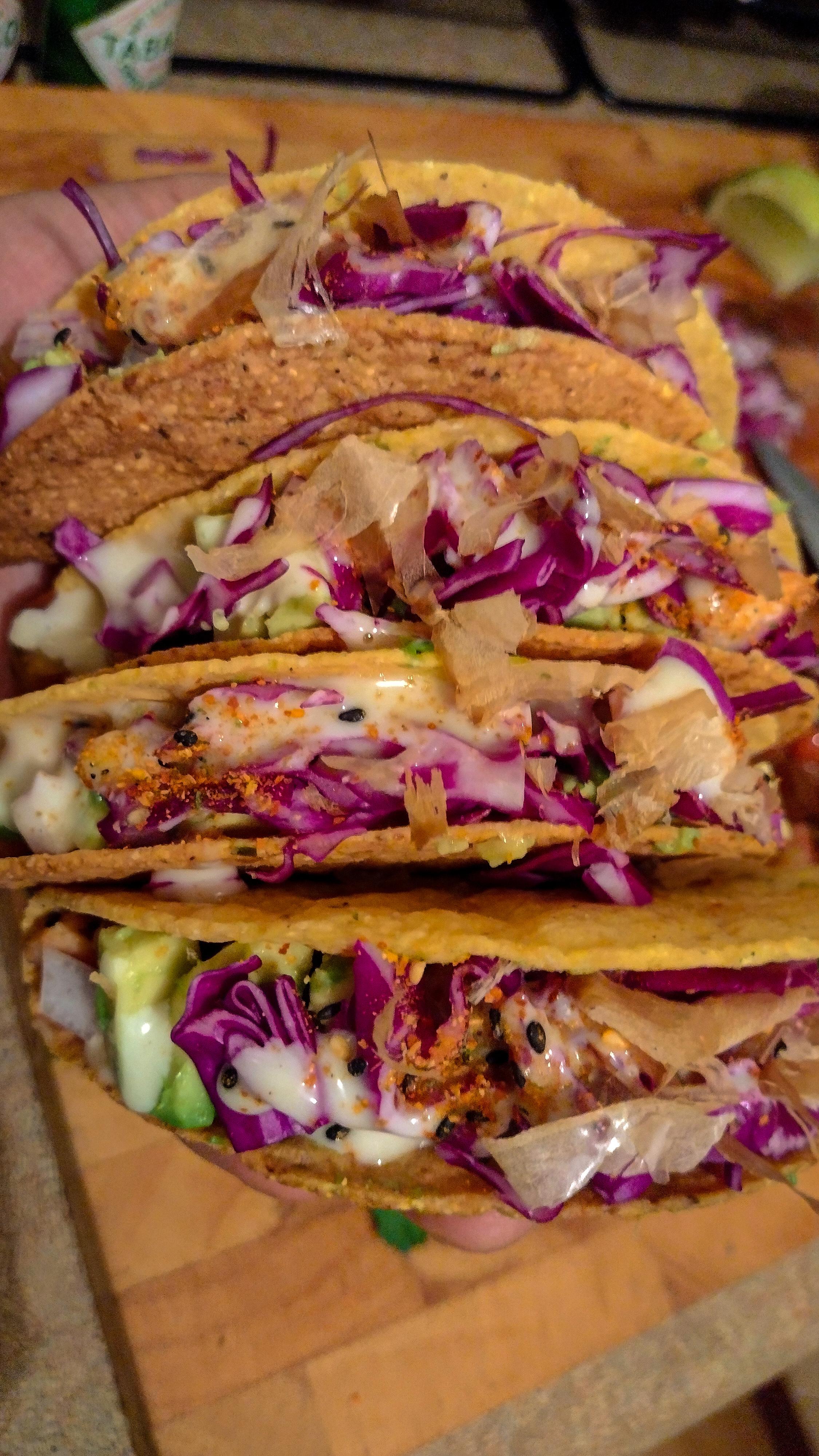 [Homemade] Ocean Trout Tacos r/food