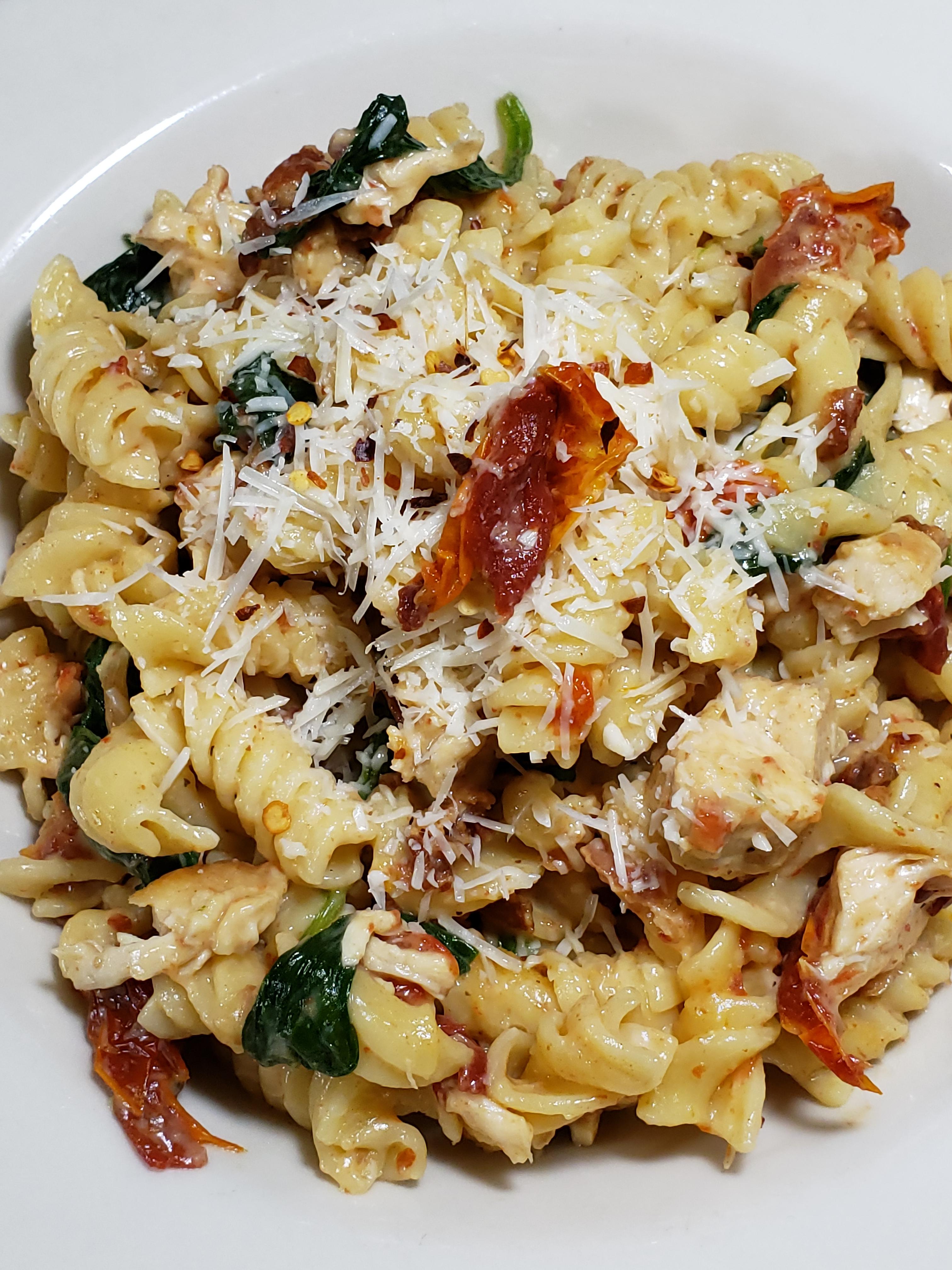 All Aldi ingredients! Tuscan chicken alfredo! r/aldi