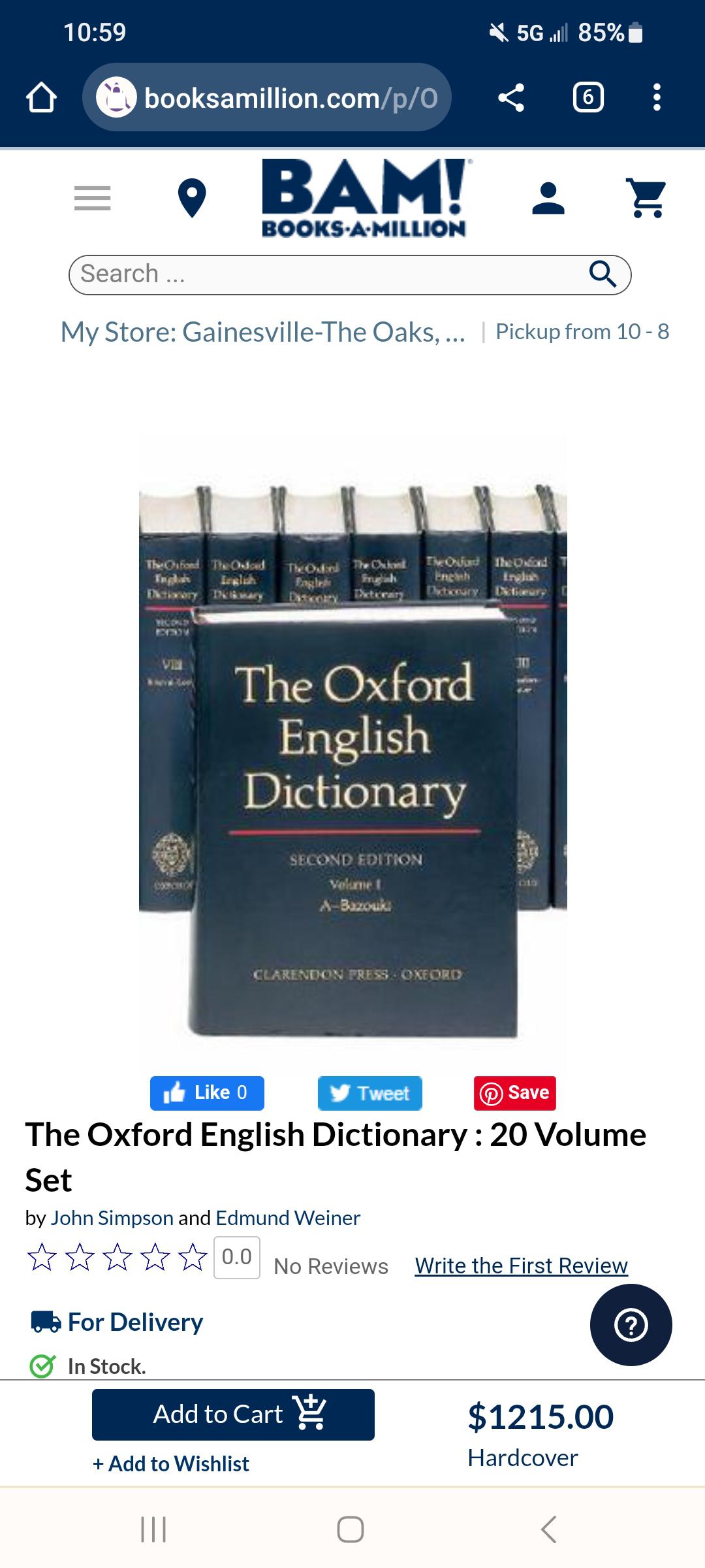is this how much the dictionary cost?? r/GilmoreGirls