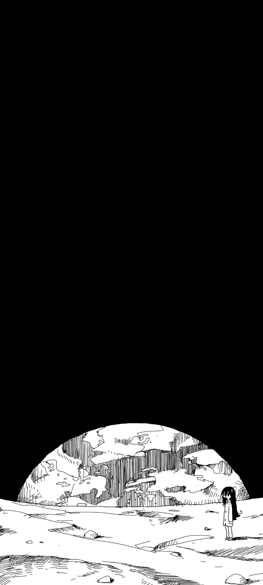 Shimeji [Shimeji Simulation] (1080x2400) r/Animewallpaper