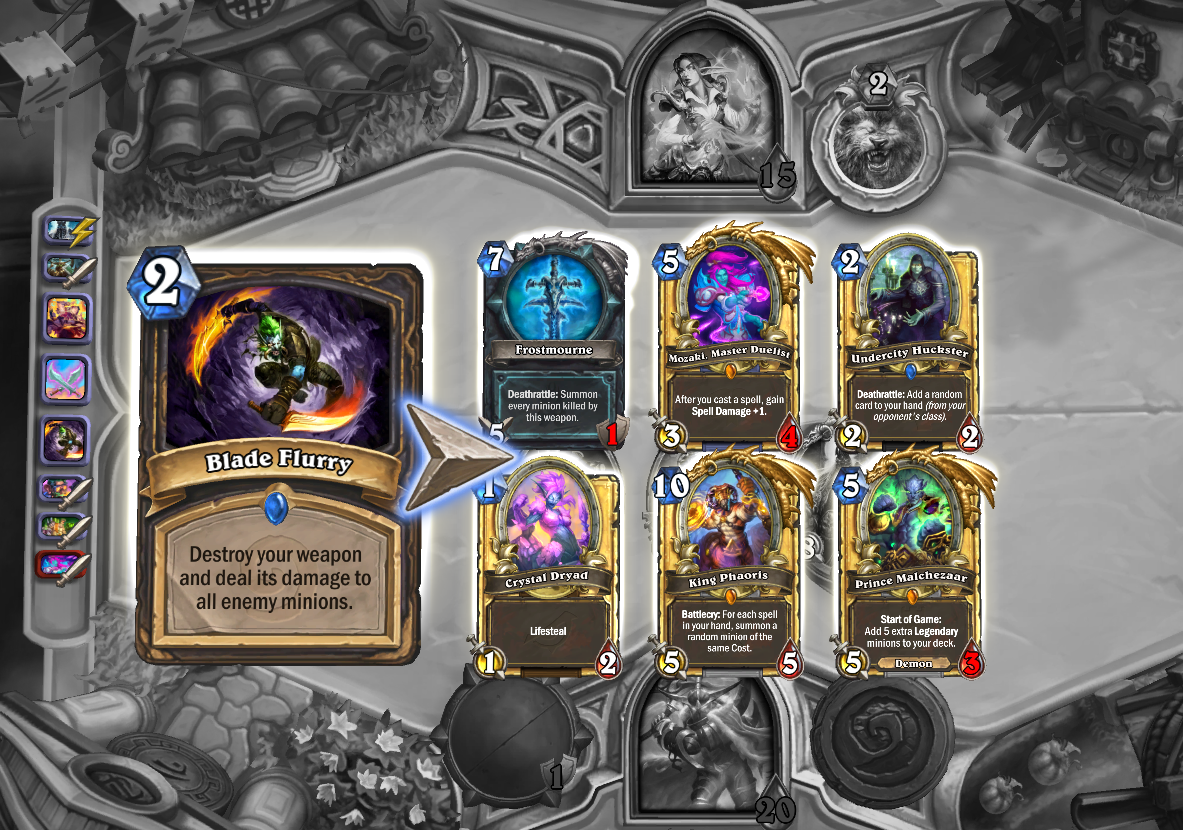 TIL Blade Flurry + Frostmourne combo doesn't work, since it is Blade