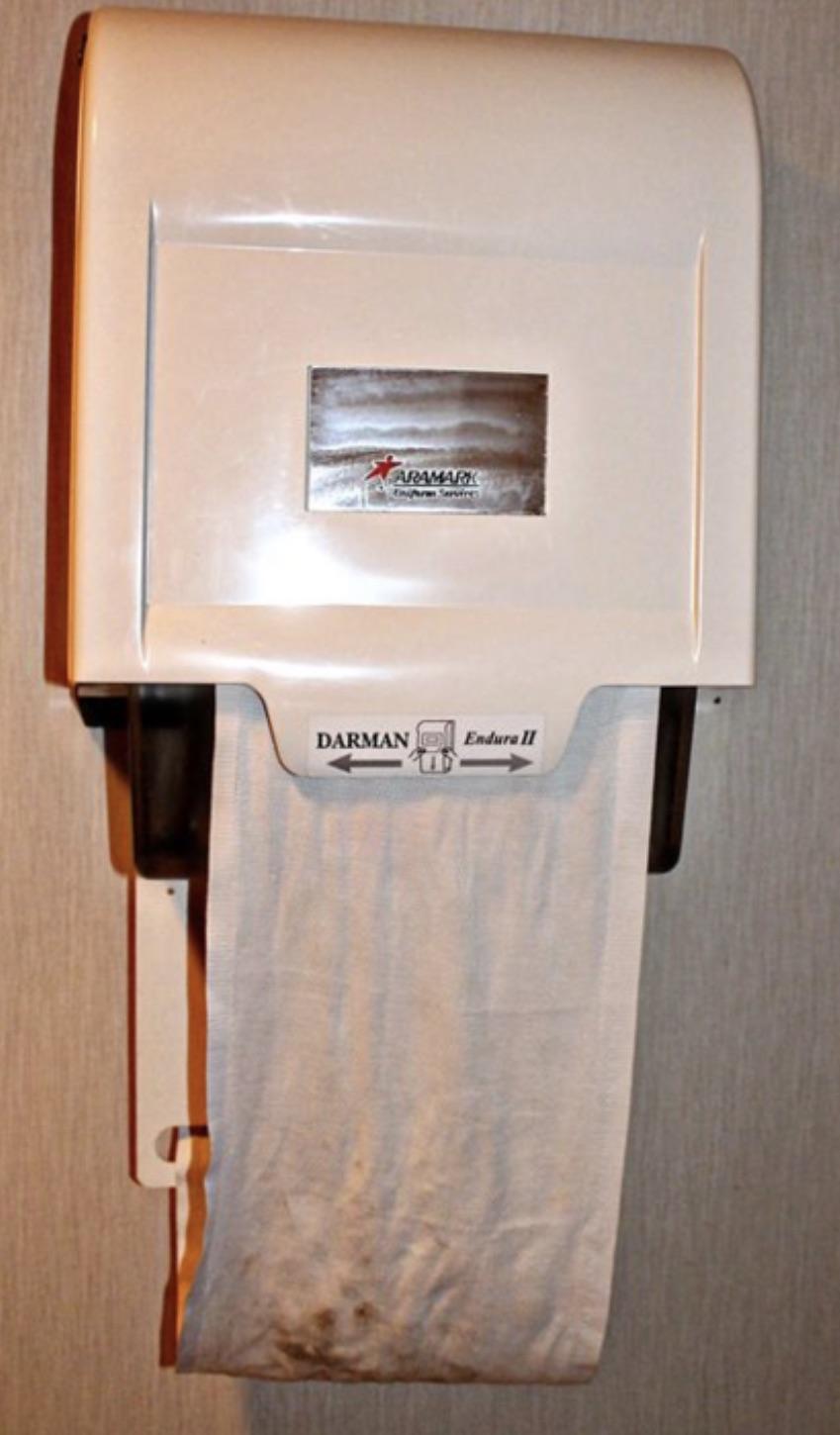 these nasty ass public restroom rotating cloth hand towels r/nostalgia