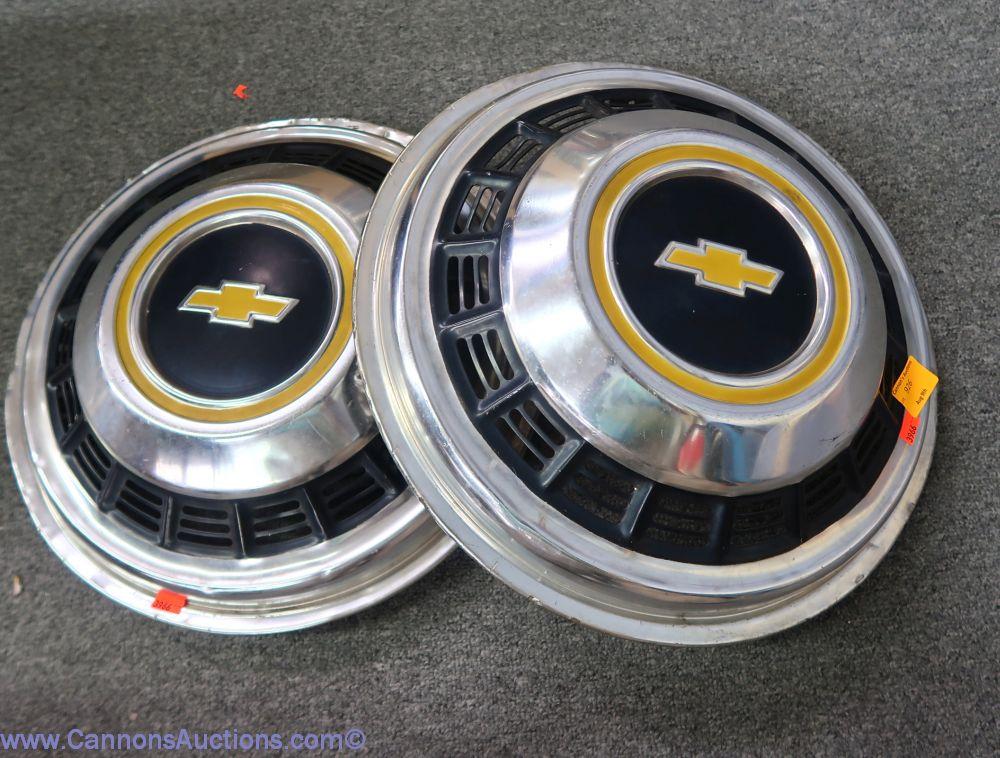 Does anyone know approximately what year or model the Chevy hubcaps