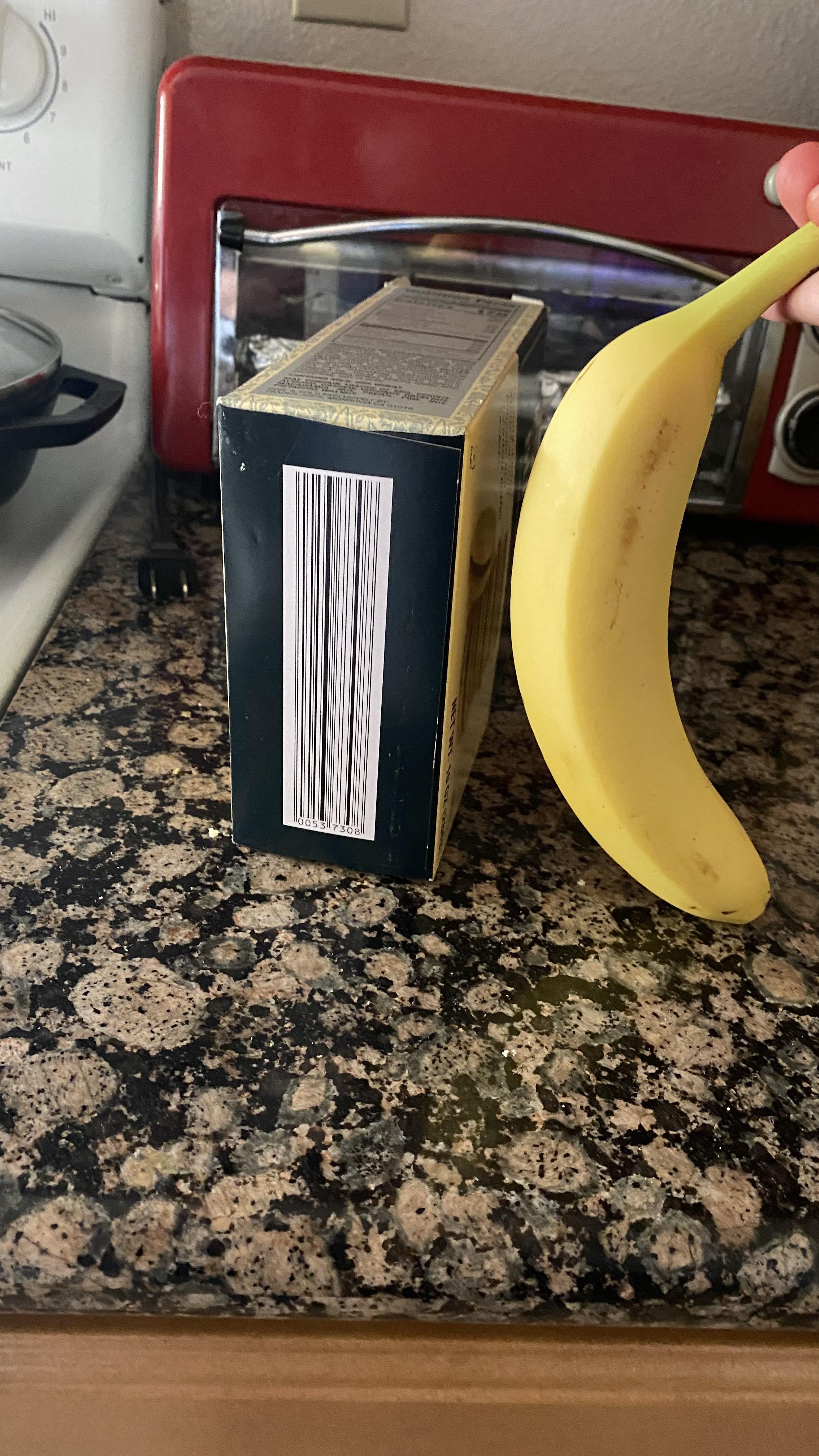 absolute unit of a barcode. banana for scale. r/AbsoluteUnits