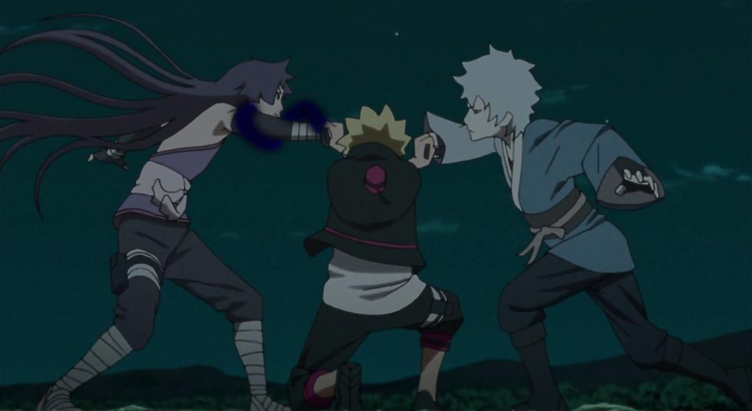Did anyone Notice how boruto was fast at this scene? Sumire and mitsuki