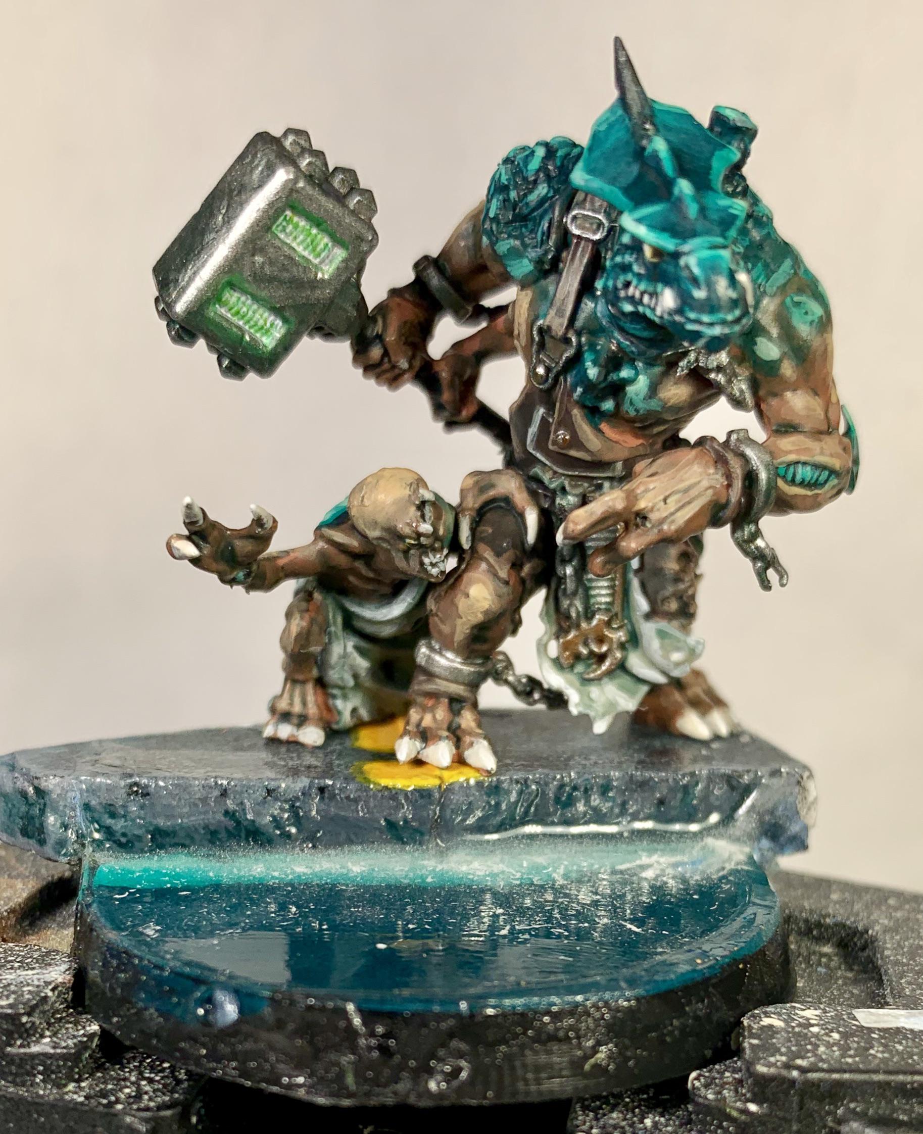 Just finished painting a model for a Discord competition! Meet Bonk