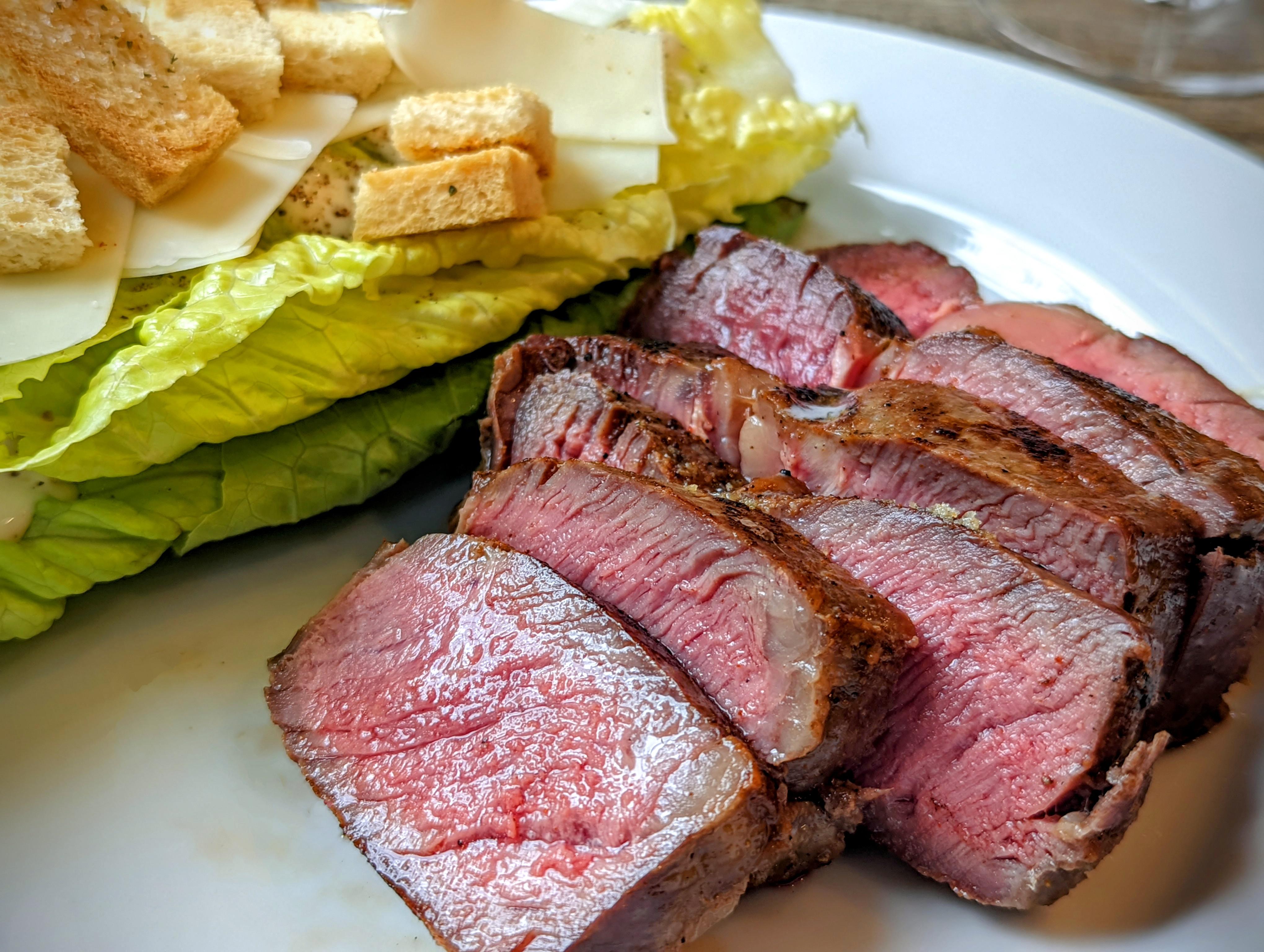 ribeye grilled on propane r/steak