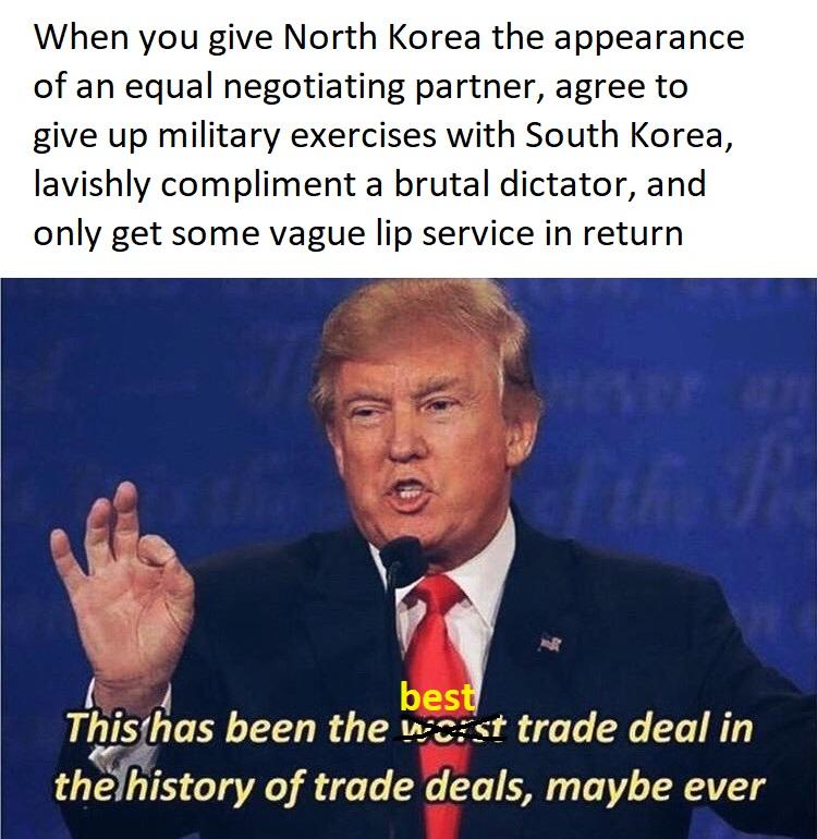 A good deal PoliticalHumor