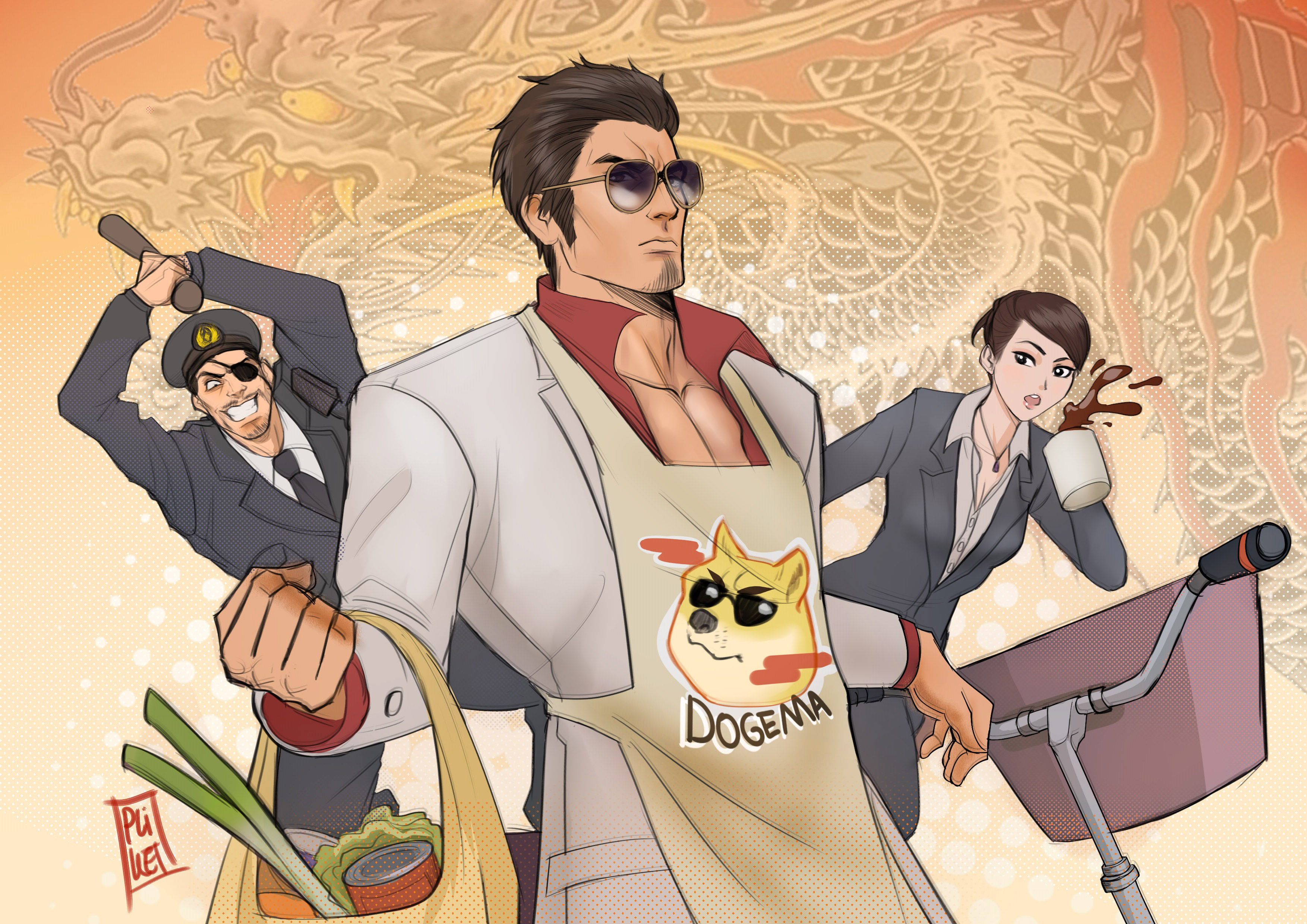 8329 best r/yakuzagames images on Pholder I could totally see Kiryu