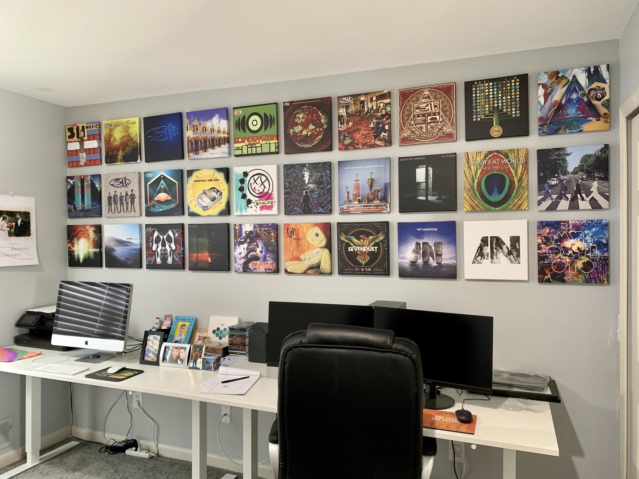 Album art canvases r/ADTR