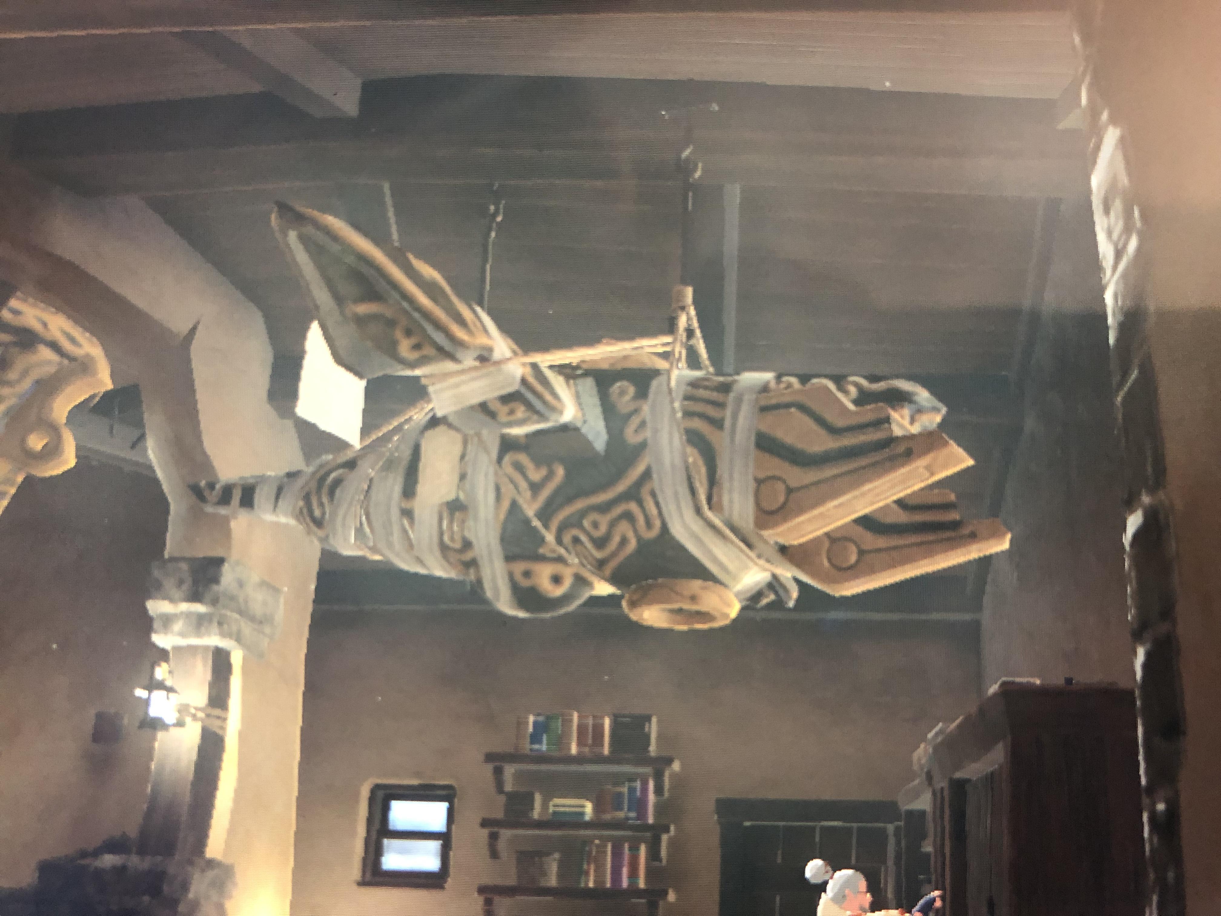 Sculpture of Manta Ray divine beast in Hateno Tech Lab? r/Breath_of