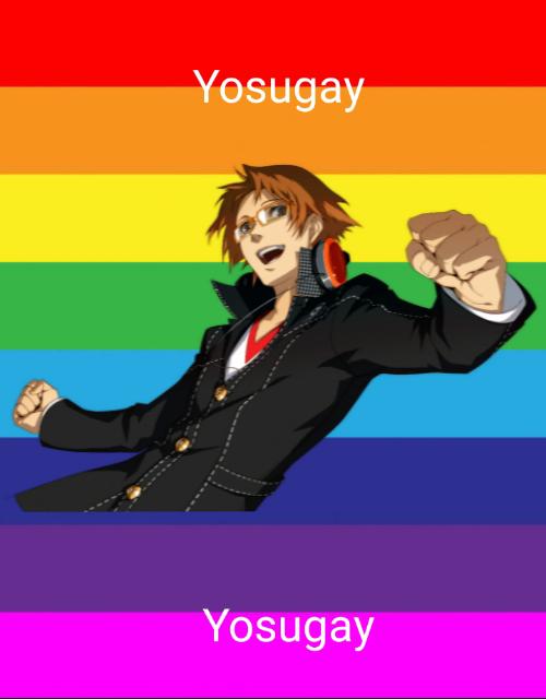 He was just Yosuke, then Yu Showed Up... PERSoNA