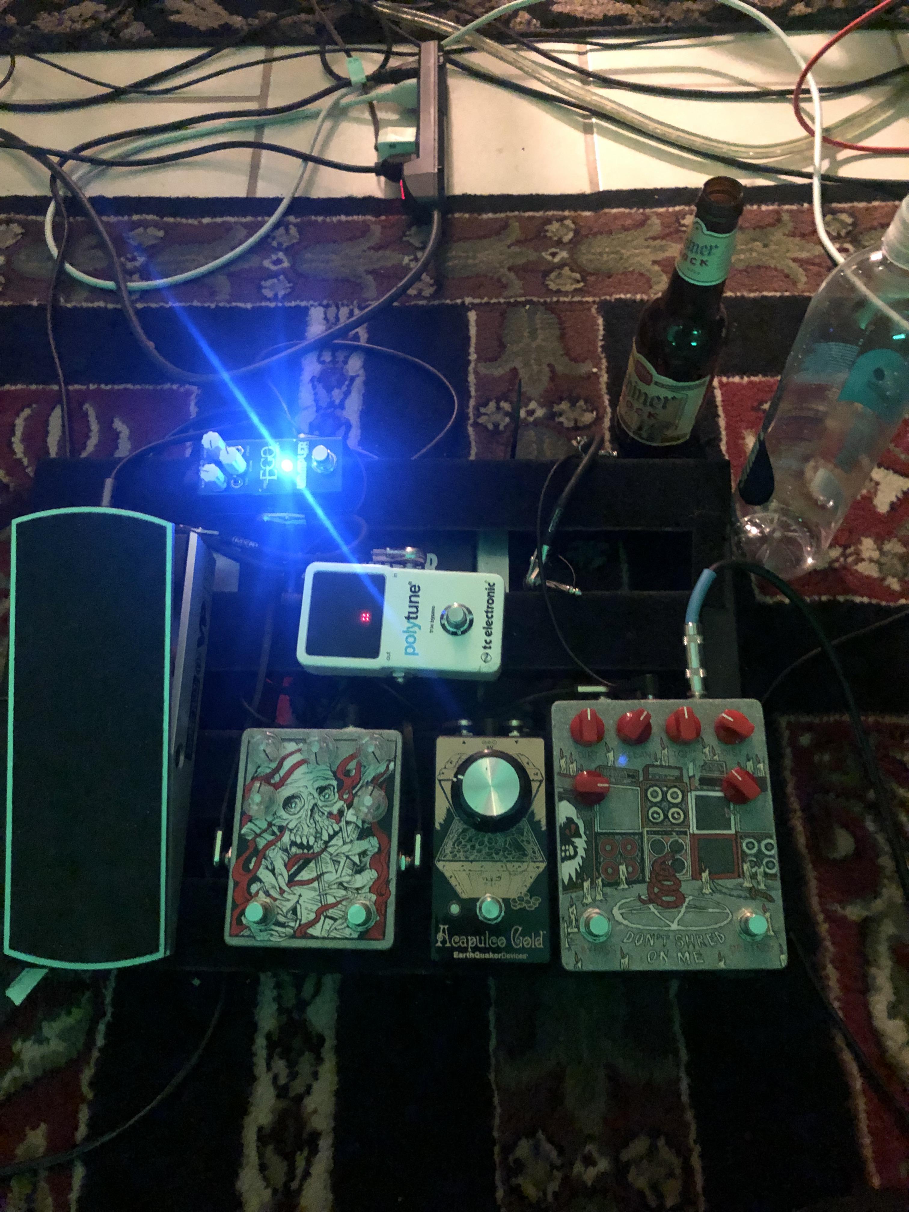 Updated bass pedalboard. r/guitarpedals