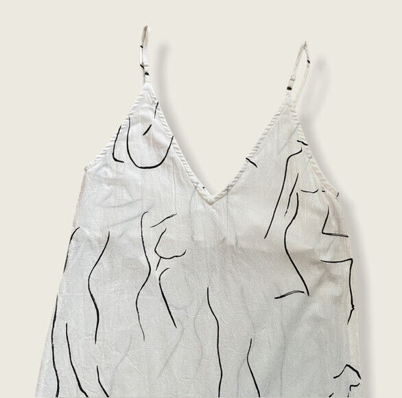 Olympia Etal Belle Dress In line Print Woman Female Figure Drawing Art