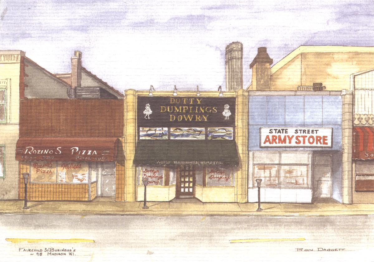 The 100 Block of North Fairchild Street in 1998 r/madisonwi