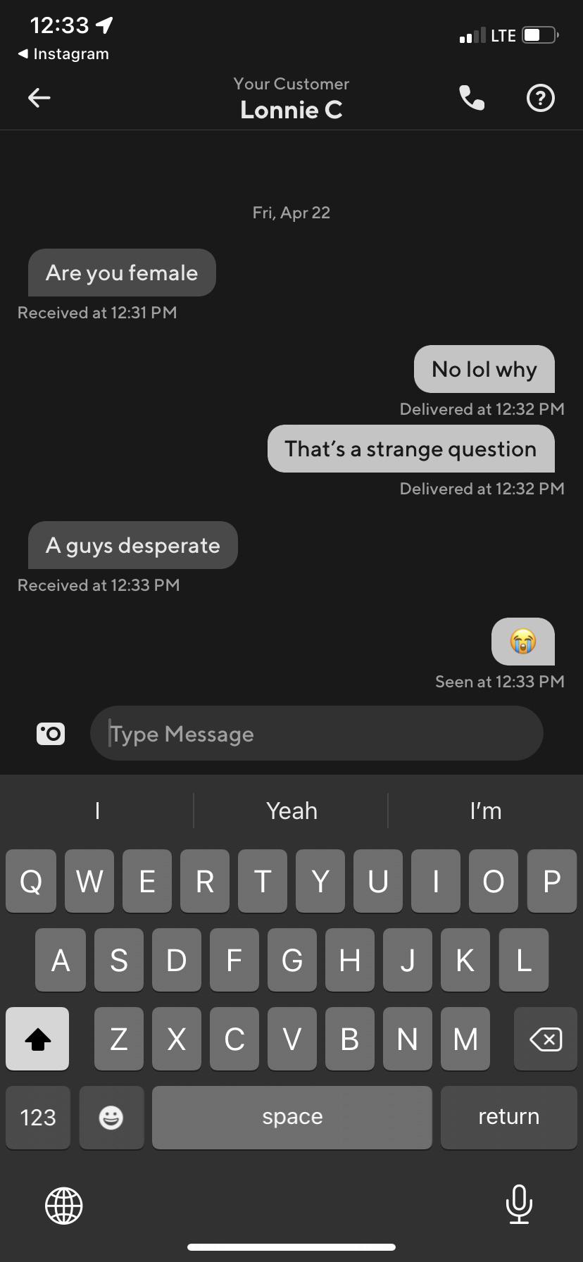 Down astronomically r/doordash