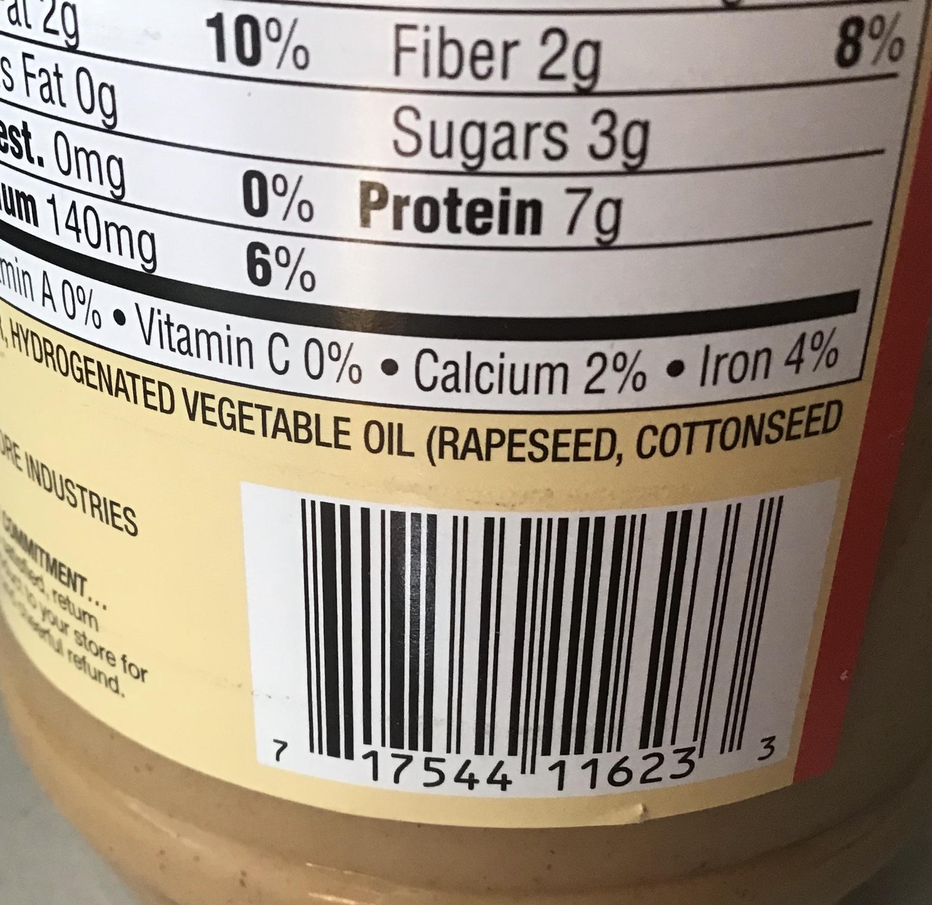 Found an unusual ingredient in my peanut butter r/funny