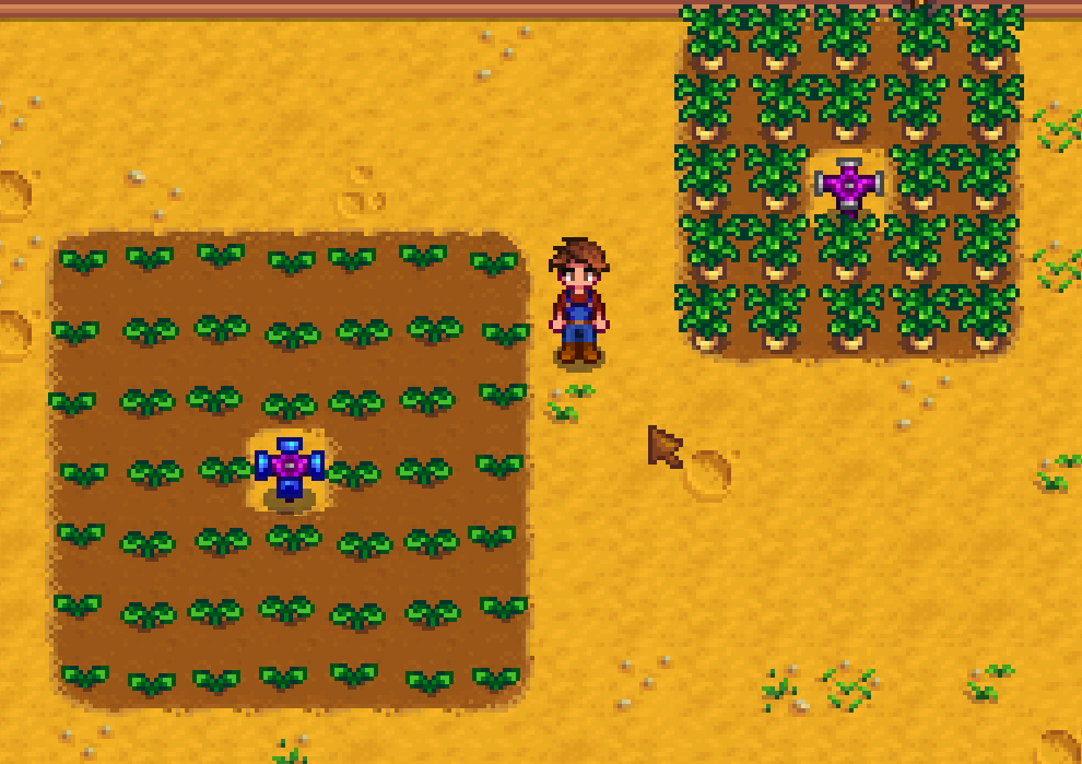 Sprinklers in 1.5 r/StardewValley