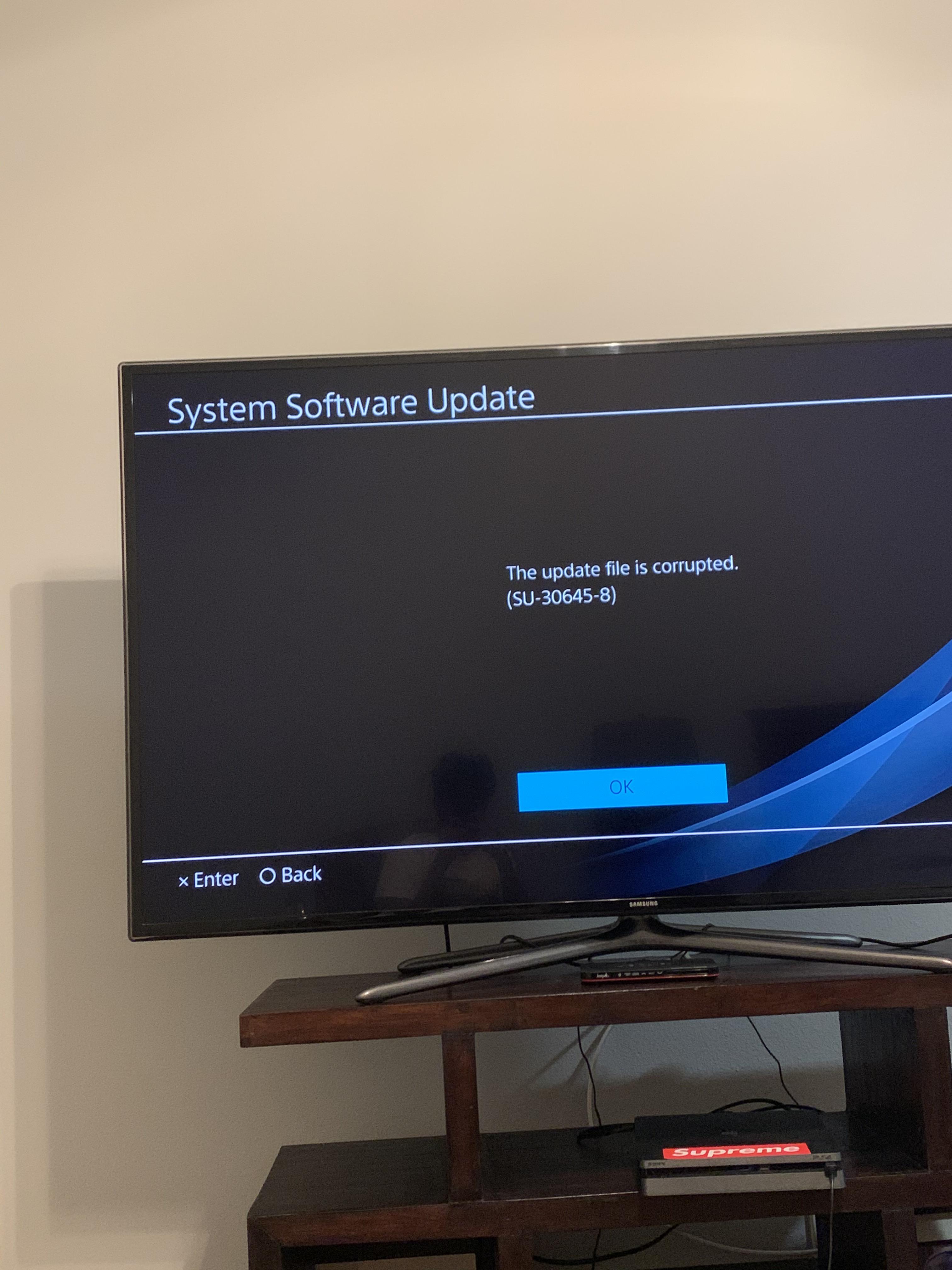 [Image] My PS4 is frozen on this screen. Can anyone help? r/PS4