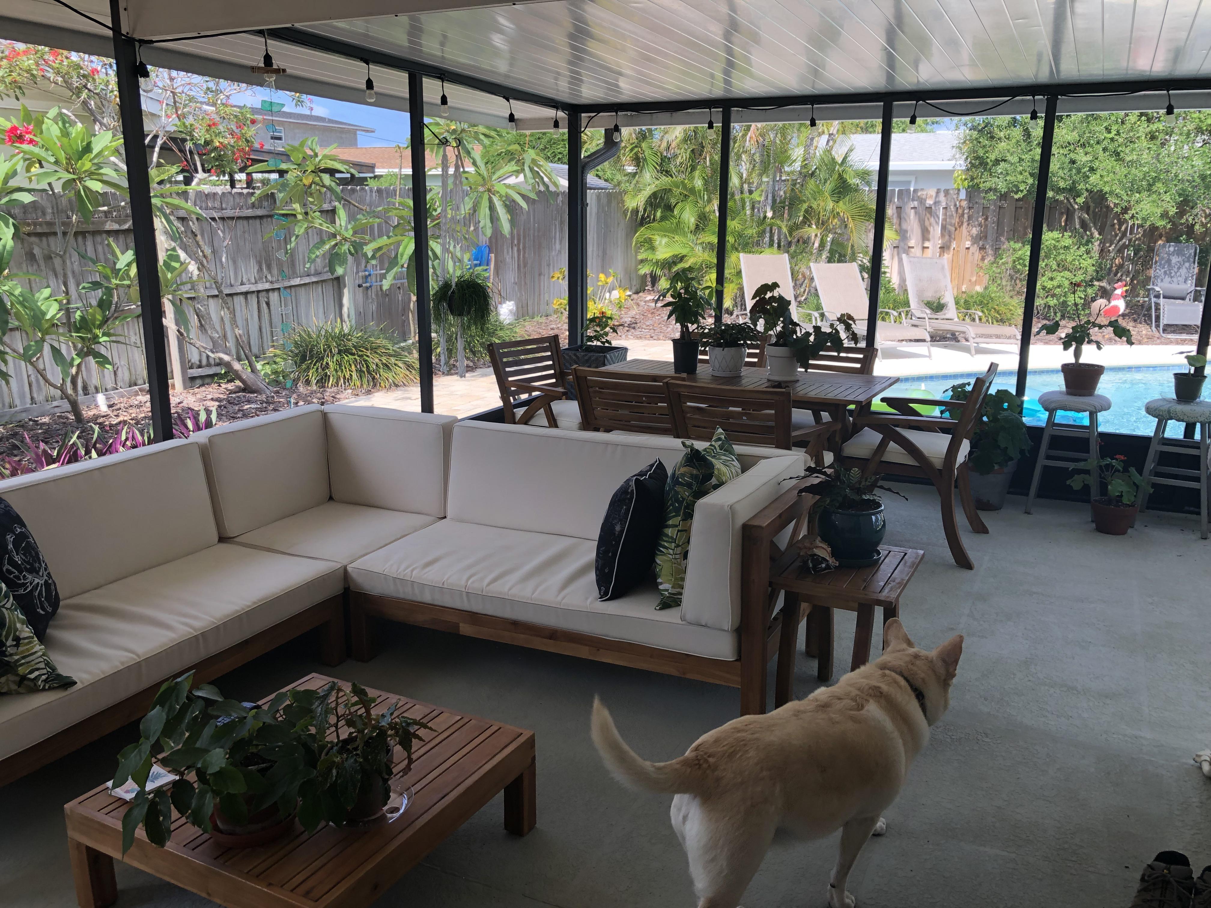 Our screened porch in Florida r/AmateurRoomPorn