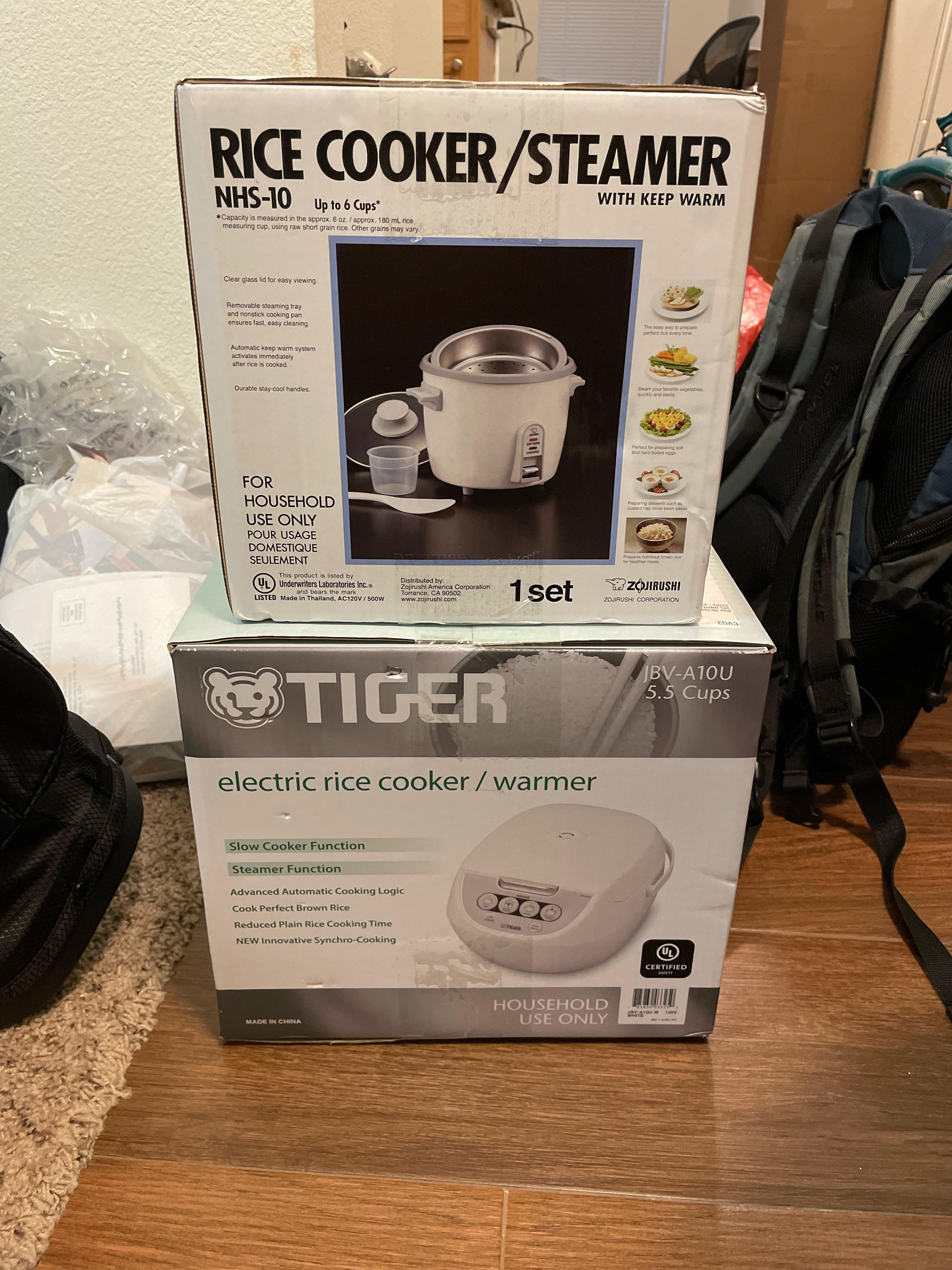 Which should I keep? Zojirushi nhs 10 vs tiger jbv a10u r