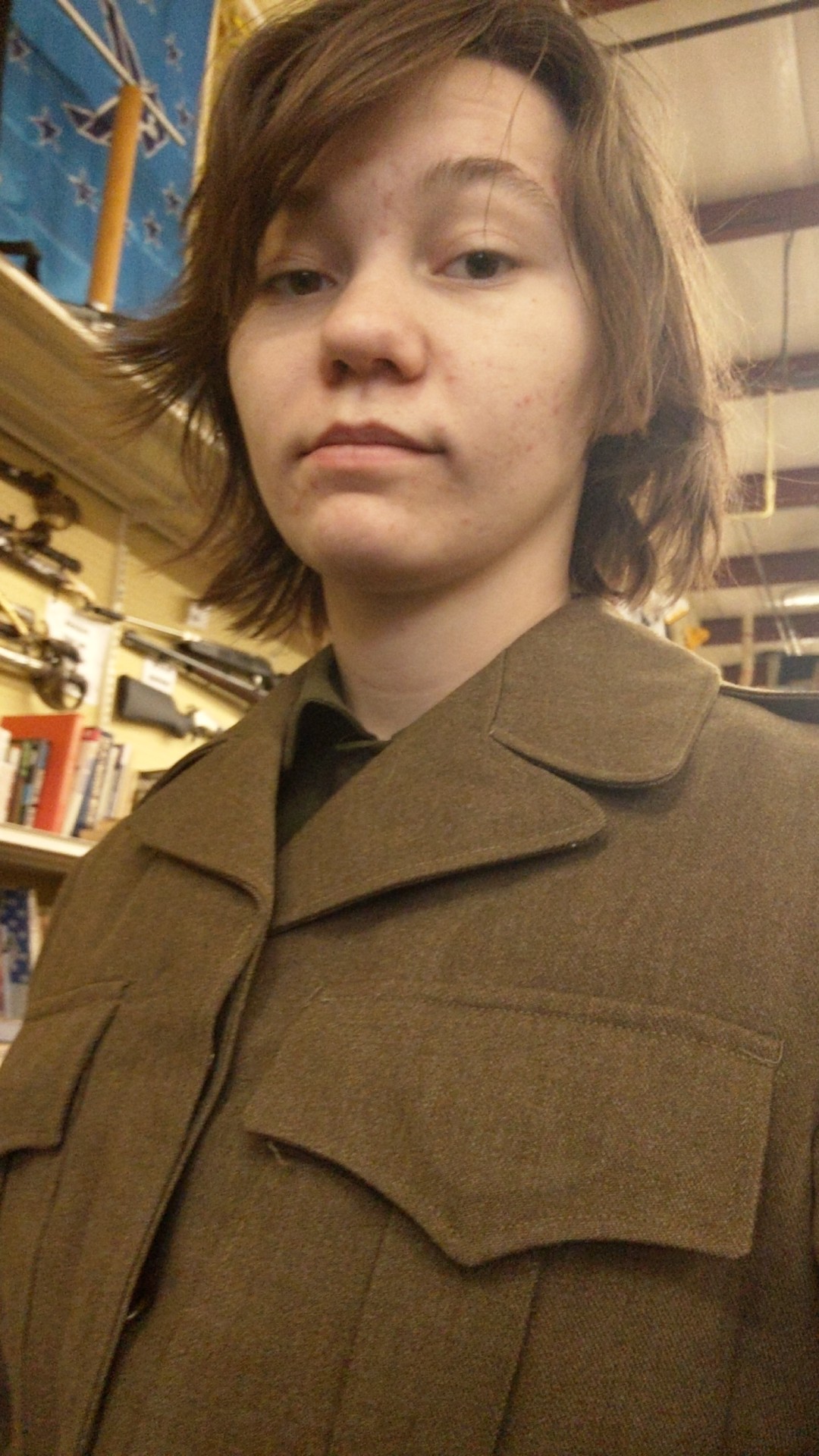 Obtained WWII Dress Coat! r/Androgynoushotties