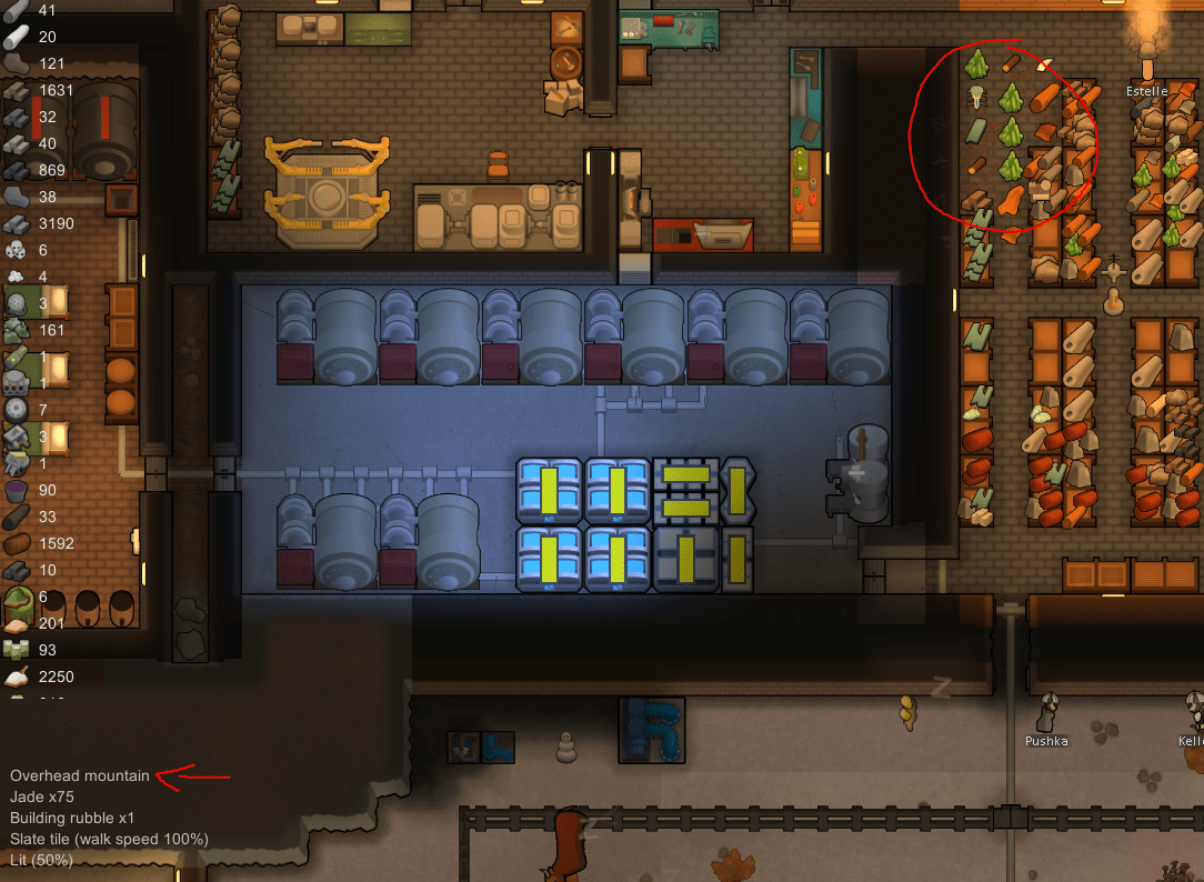 A raid used a mortar and hit me in the middle of my mountain base. How