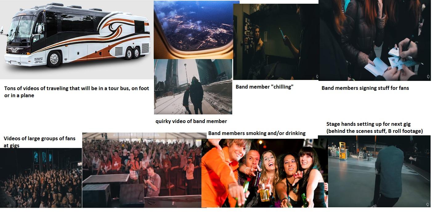 "Music video for a mild/moderately successful band that finally ran out